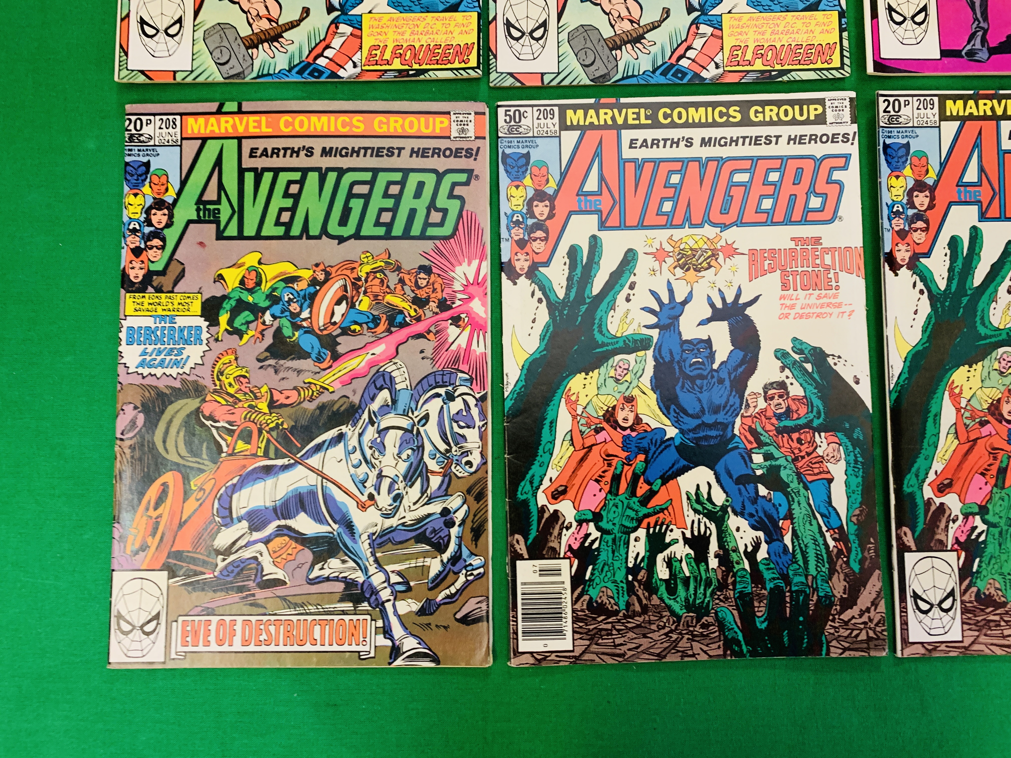 MARVEL COMICS THE AVENGERS NO. 101 - 299, MISSING ISSUES 103 AND 110. - Image 78 of 130
