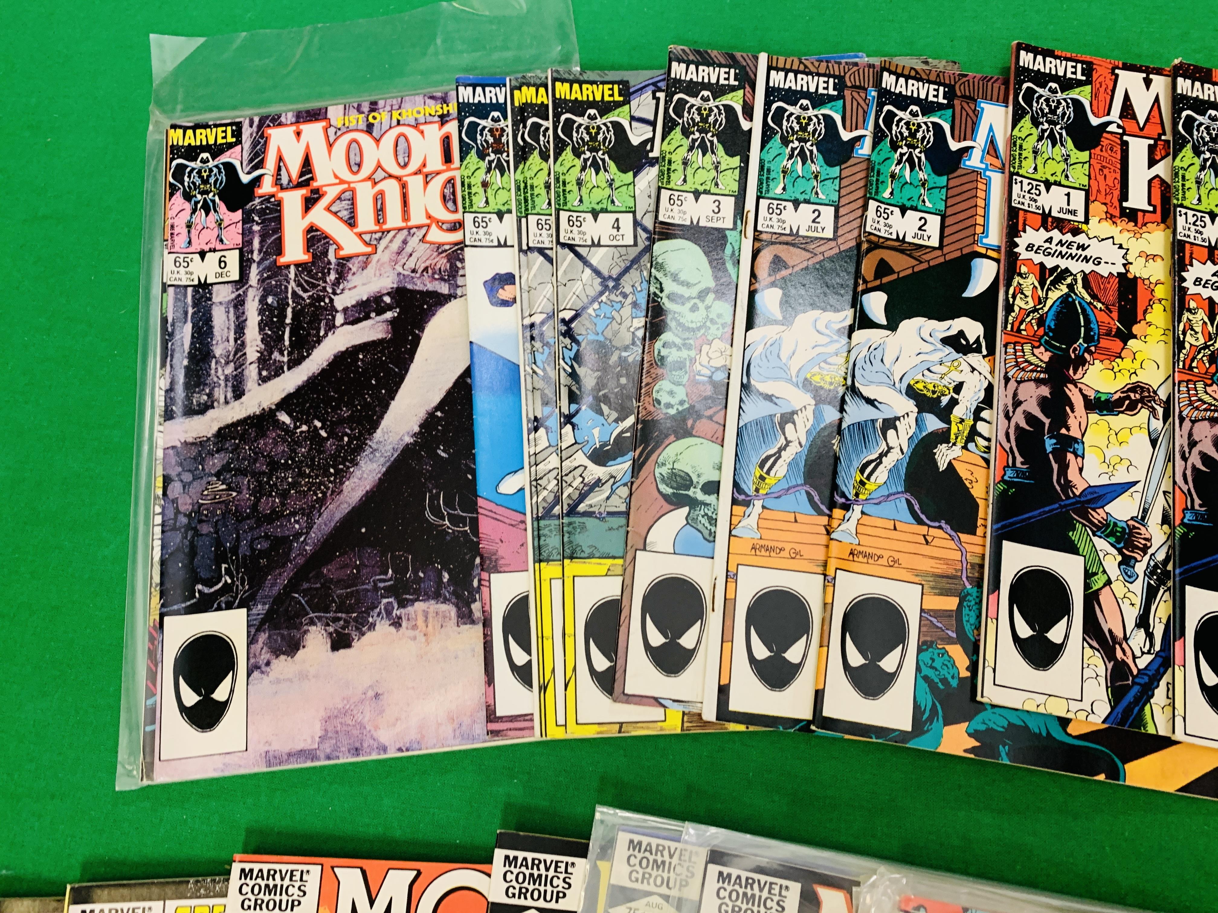 MARVEL COMICS MOONKNIGHT NO. 1 - 38 FROM 1980, FIRST SOLO SERIES, NO. - Image 7 of 7