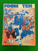 MARVEL FOOM MAGAZINE TEN FROM 1975, FIRST APPEARANCE OF THE NEW X-MEN. DOES HAVE RUSTY STAPLES.