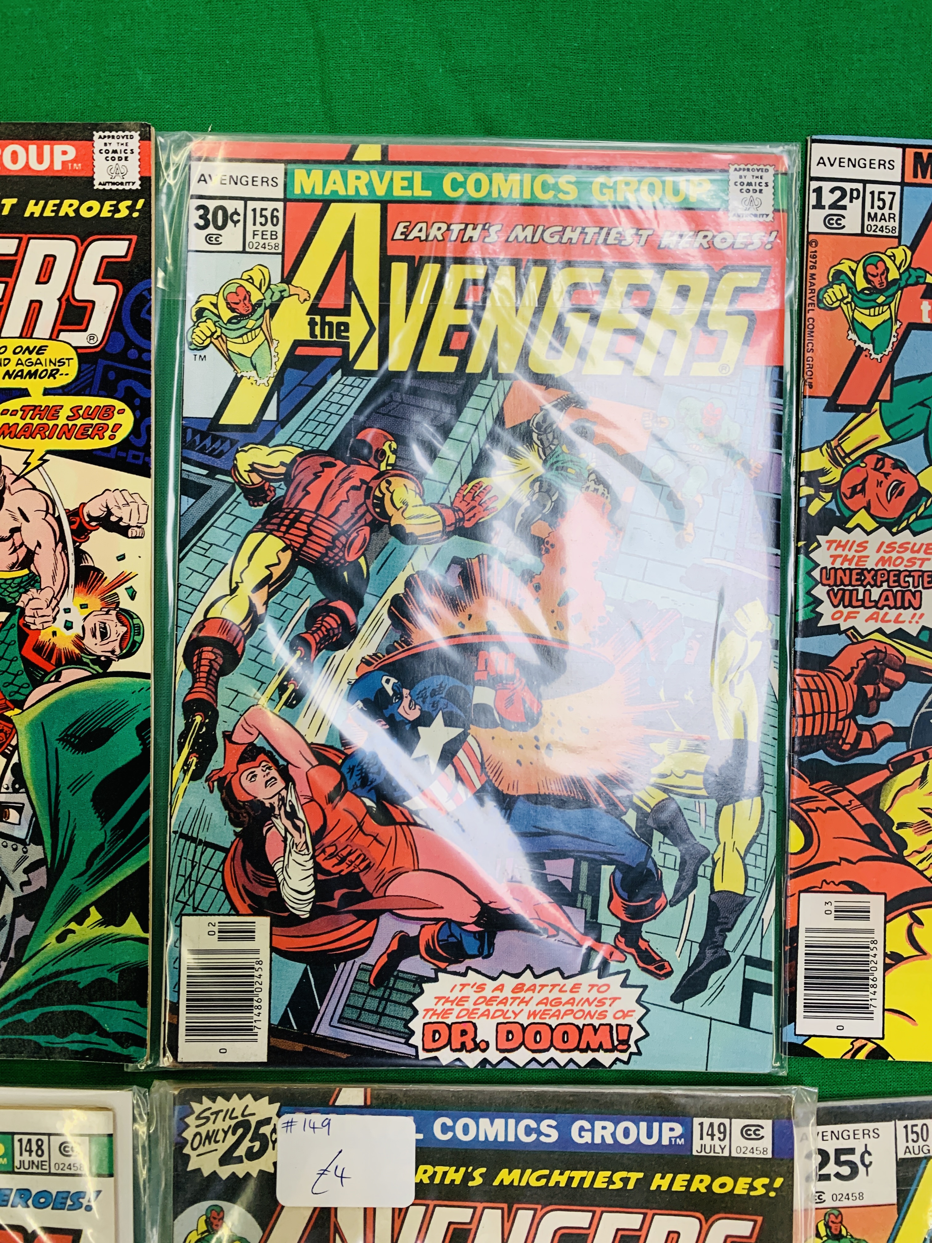 MARVEL COMICS THE AVENGERS NO. 101 - 299, MISSING ISSUES 103 AND 110. - Image 42 of 130