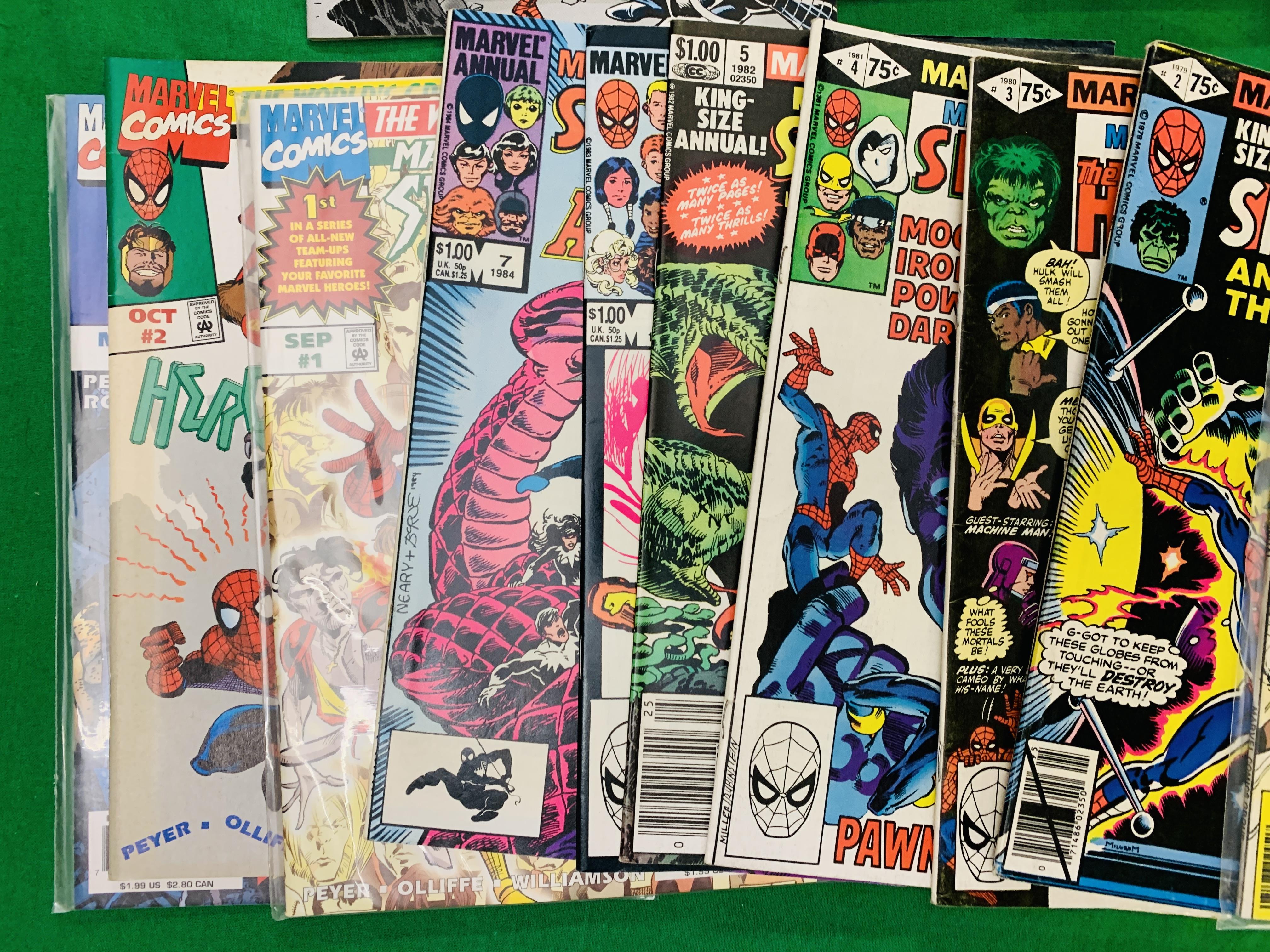 MARVEL TEAM UP KING SIZE ANNUALS NO. 1 - 7 FROM 1976. - Image 3 of 5