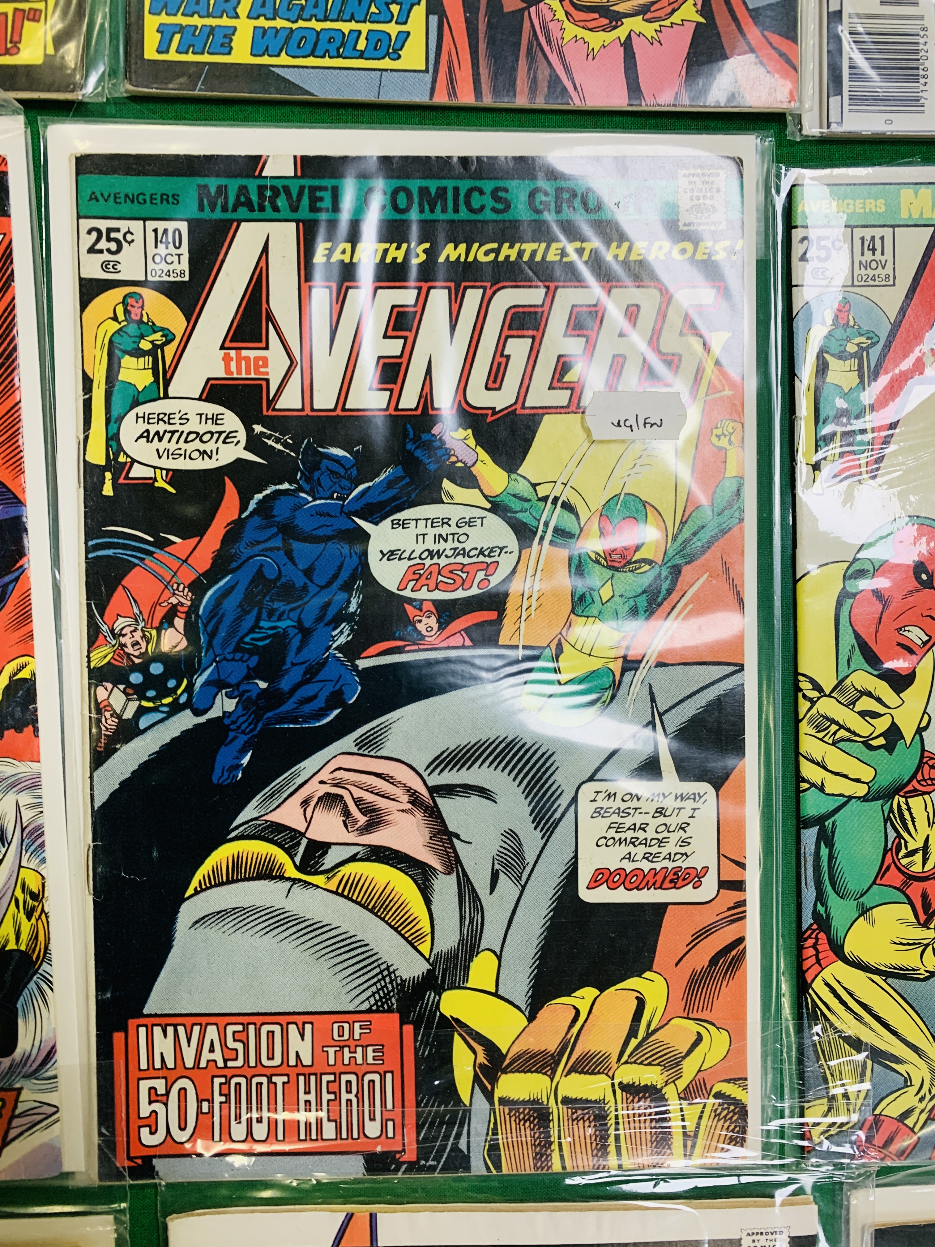 MARVEL COMICS THE AVENGERS NO. 101 - 299, MISSING ISSUES 103 AND 110. - Image 26 of 130