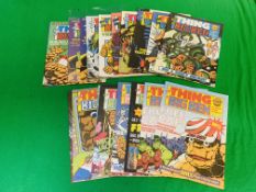 MARVEL UK COMICS THE THING IS BIG BEN NO. 1 - 16 & 18 FROM 1984. INCLUDING 2 ISSUES OF NO.