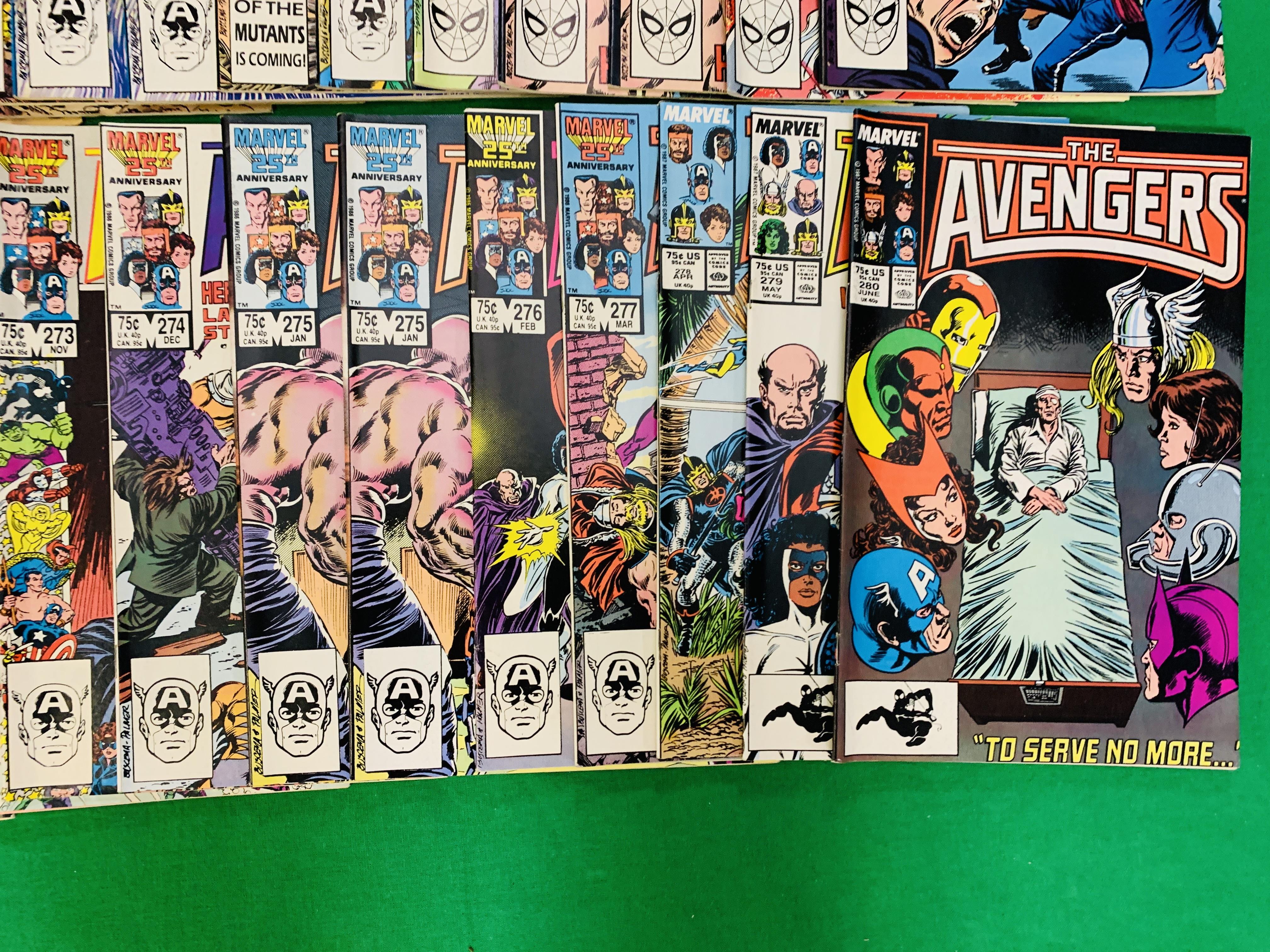 MARVEL COMICS THE AVENGERS NO. 101 - 299, MISSING ISSUES 103 AND 110. - Image 126 of 130