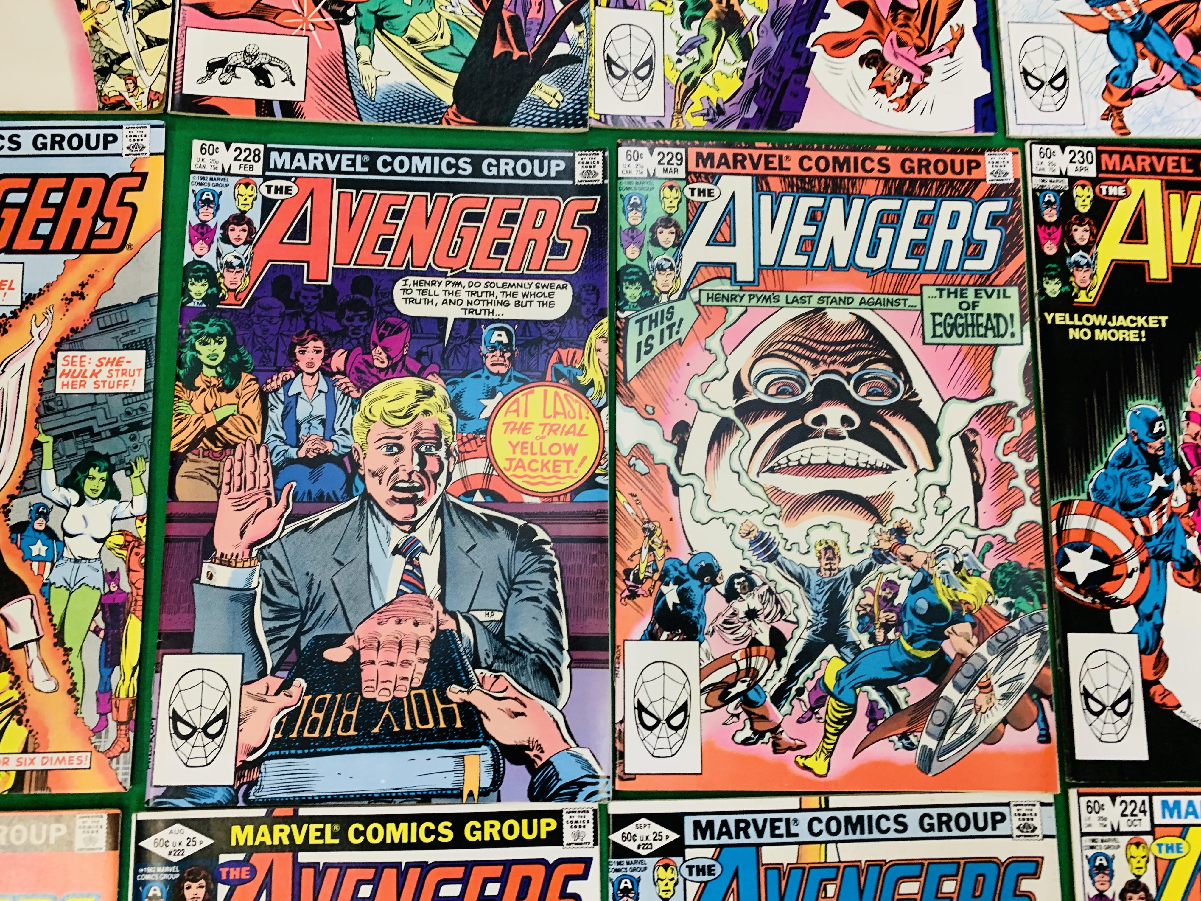 MARVEL COMICS THE AVENGERS NO. 101 - 299, MISSING ISSUES 103 AND 110. - Image 91 of 130
