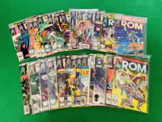 MARVEL COMICS ROM SPACEKNIGHT NO. 1 - 75 FROM 1979 PLUS ANNUALS NO. 1 - 4, FIRST APPEARANCE OF ROM.