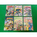 MARVEL COMICS THE AVENGERS UNPLUGGED NO. 1 - 6 FROM 1996, FIRST APPEARANCE NO. 5. MONICA RAMBEAU.