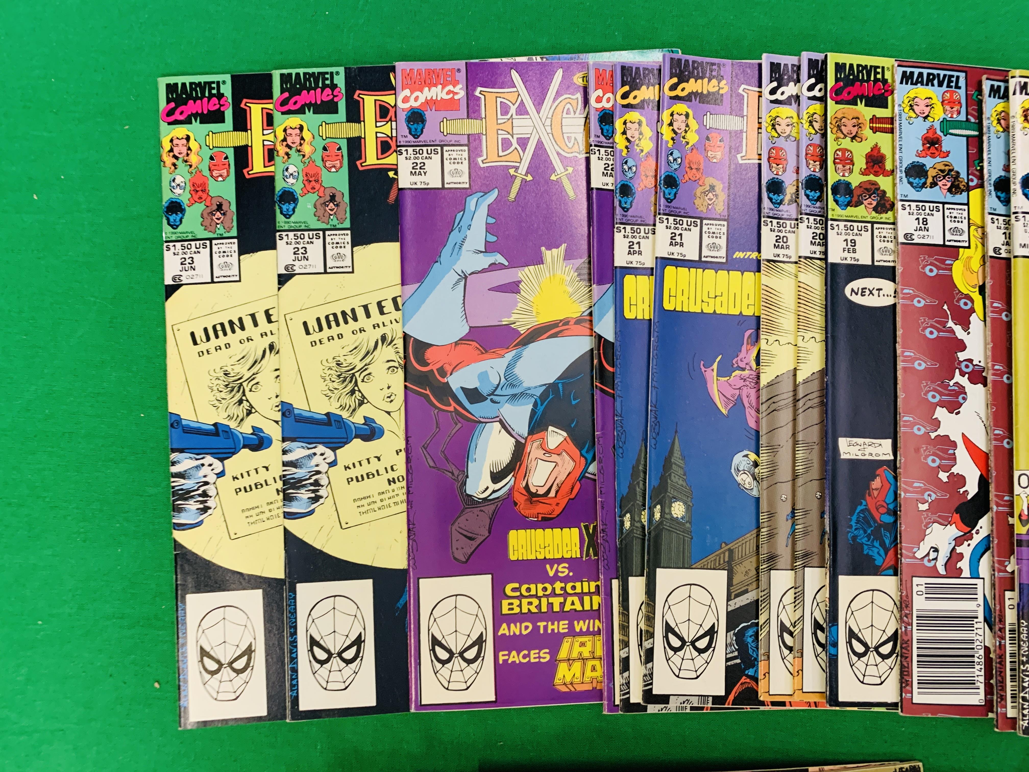 MARVEL COMICS EXCALIBUR NO. 1 - 125 FROM 1988. MISSING NO. - Image 5 of 21