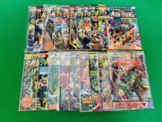 MARVEL COMICS THE MAN-THING NO. 1 - 20 FROM 1974. NO. 1.