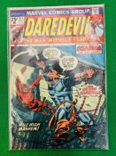 MARVEL COMICS DAREDEVIL NO. 111 FROM 1974, FIRST APPEARANCE OF SILVER SAMURAI.
