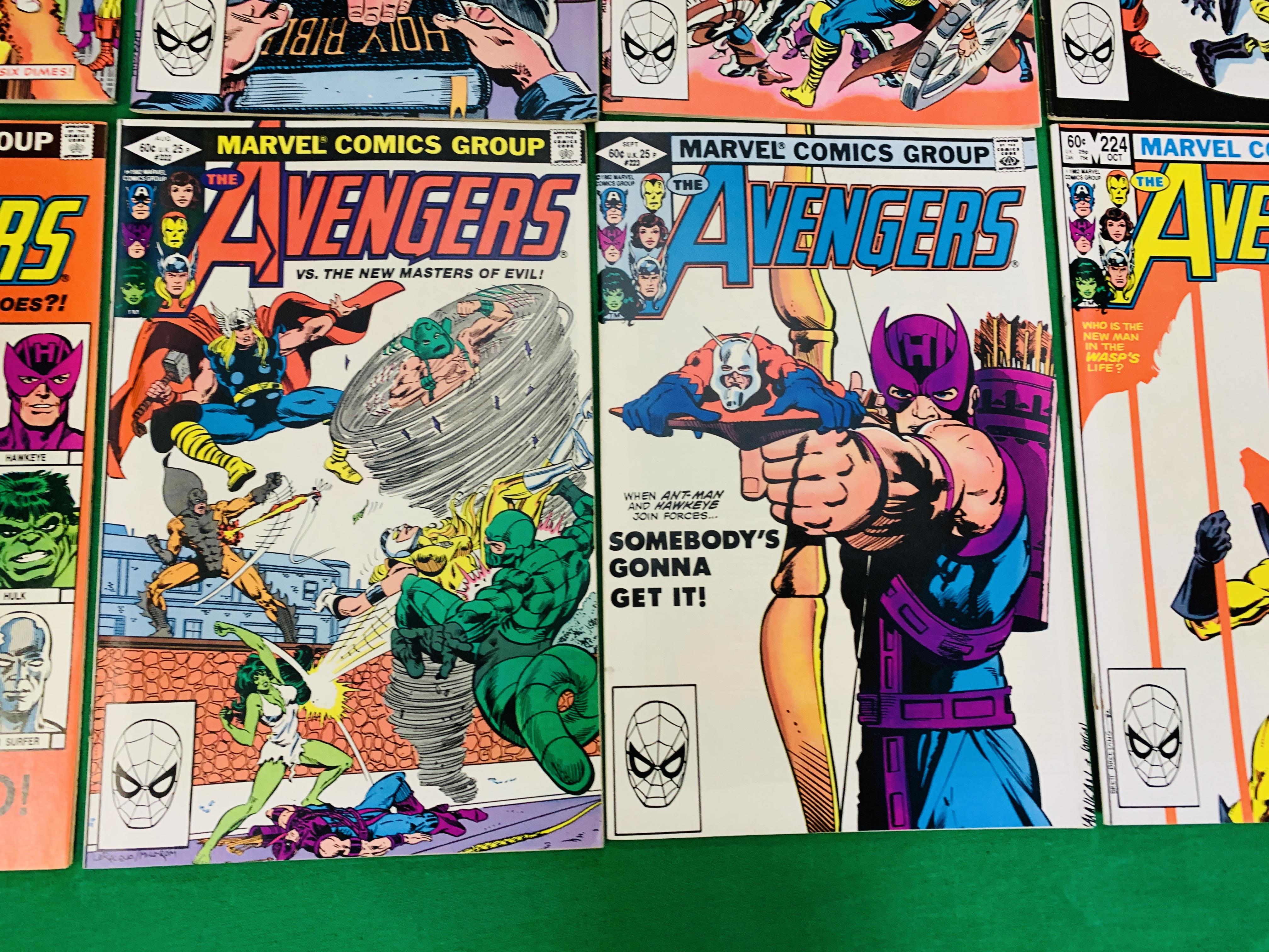 MARVEL COMICS THE AVENGERS NO. 101 - 299, MISSING ISSUES 103 AND 110. - Image 88 of 130