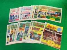 A COLLECTION OF SCORCHER AND SCORE FOOTBALL COMICS FROM 1970.