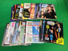 A LARGE COLLECTION OF MARVEL DOCTOR WHO WEEKLY MAGAZINES FROM 1979, NO. 1 - 272, MISSING NO.