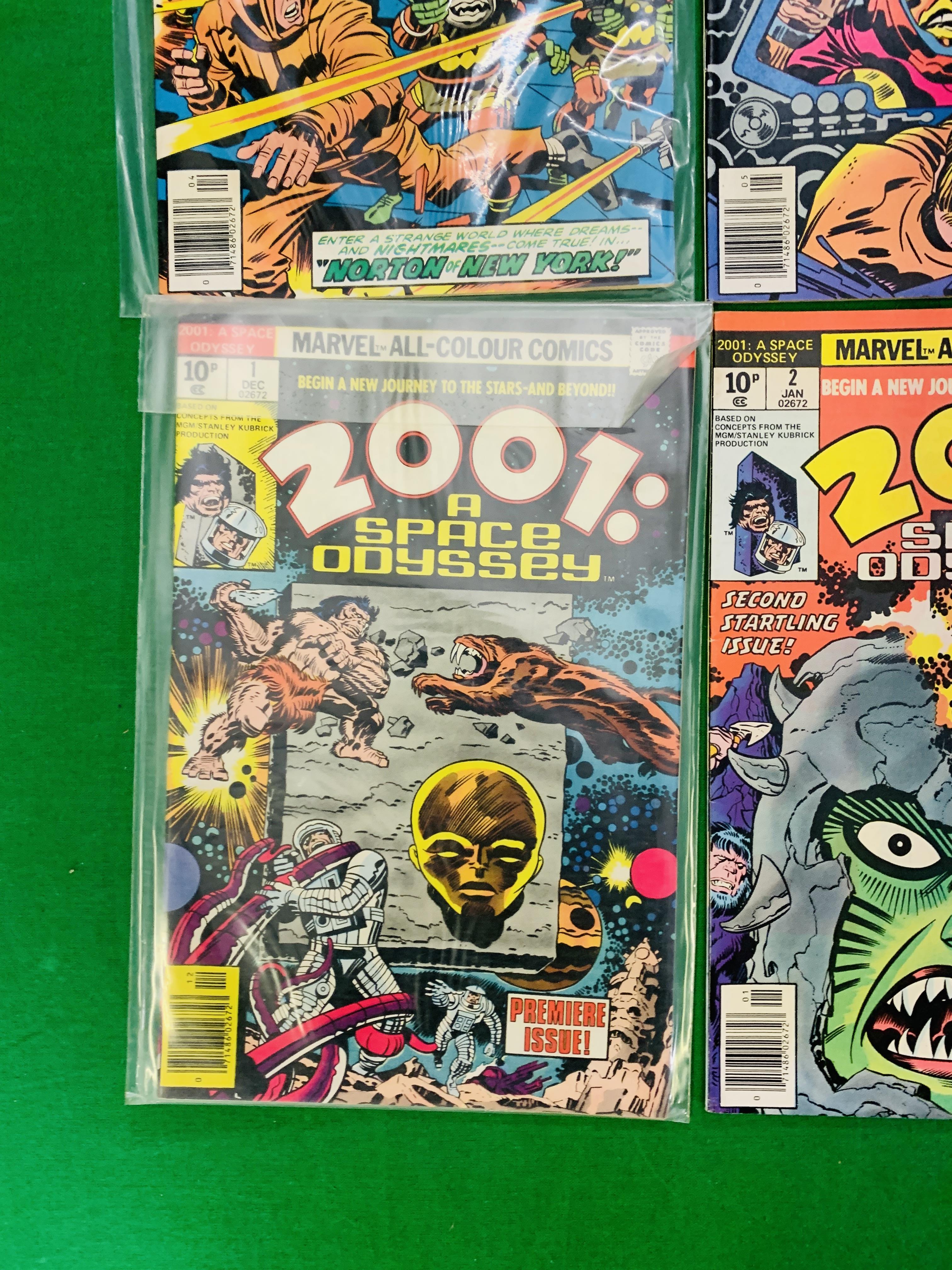 MARVEL COMICS 2001: A SPACE ODYSSEY NO. 1 - 10 FROM 1976, FIRST APPEARANCE NO. 8. MACHINE MAN X-51. - Image 2 of 11