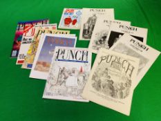 A SMALL QUANTITY OF PUNCH MAGAZINES