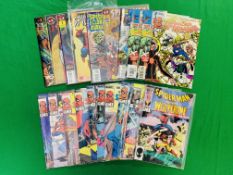 MARVEL COMICS A COLLECTION OF SPIDERMAN COMICS TO INCLUDE THE OFFICIAL MARVEL INDEX NO.