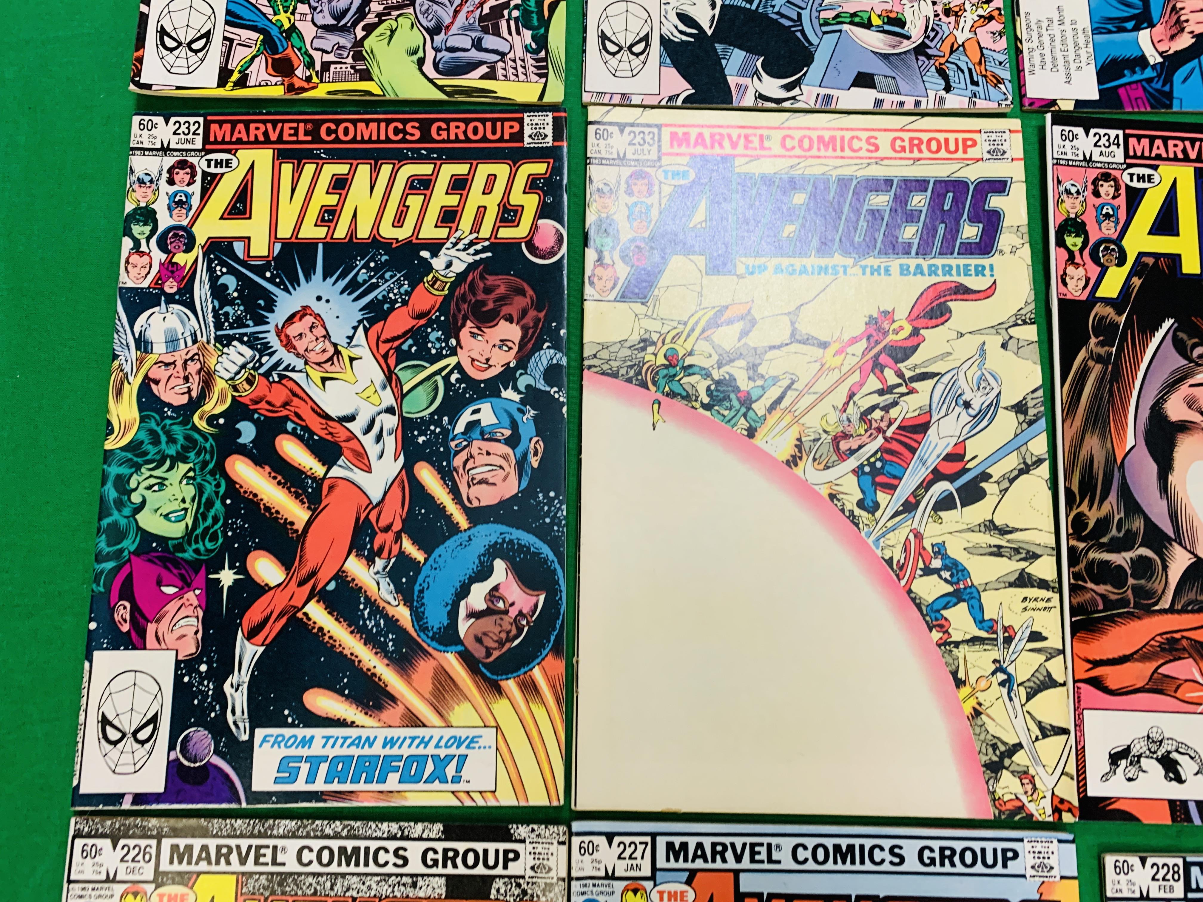 MARVEL COMICS THE AVENGERS NO. 101 - 299, MISSING ISSUES 103 AND 110. - Image 93 of 130