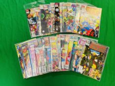 MARVEL COMICS COLLECTION INCLUDING: THE INFINITY GAUNTLET NO. 1 - 6 FROM 1991. THE INFINITY WAR NO.