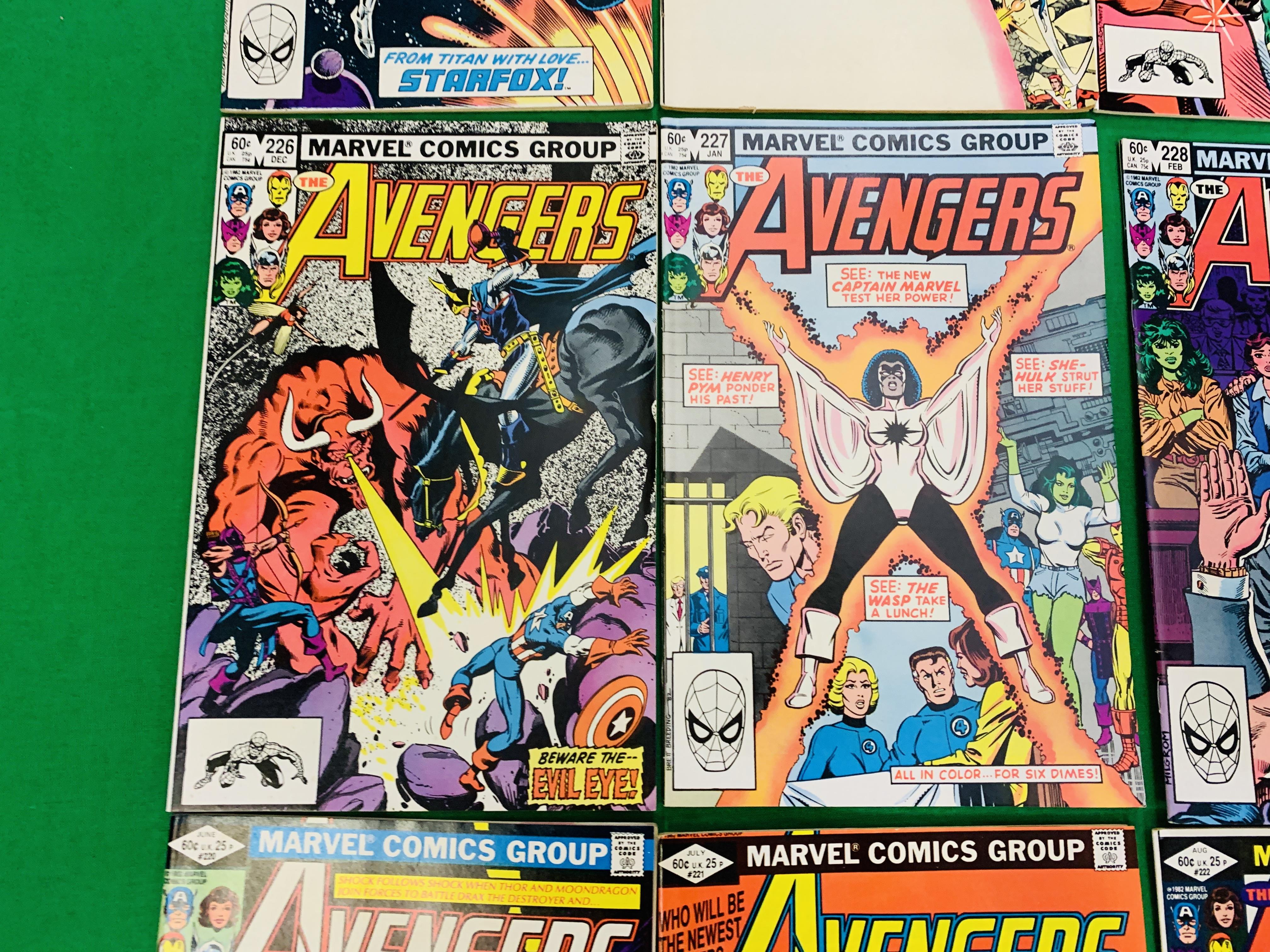 MARVEL COMICS THE AVENGERS NO. 101 - 299, MISSING ISSUES 103 AND 110. - Image 90 of 130