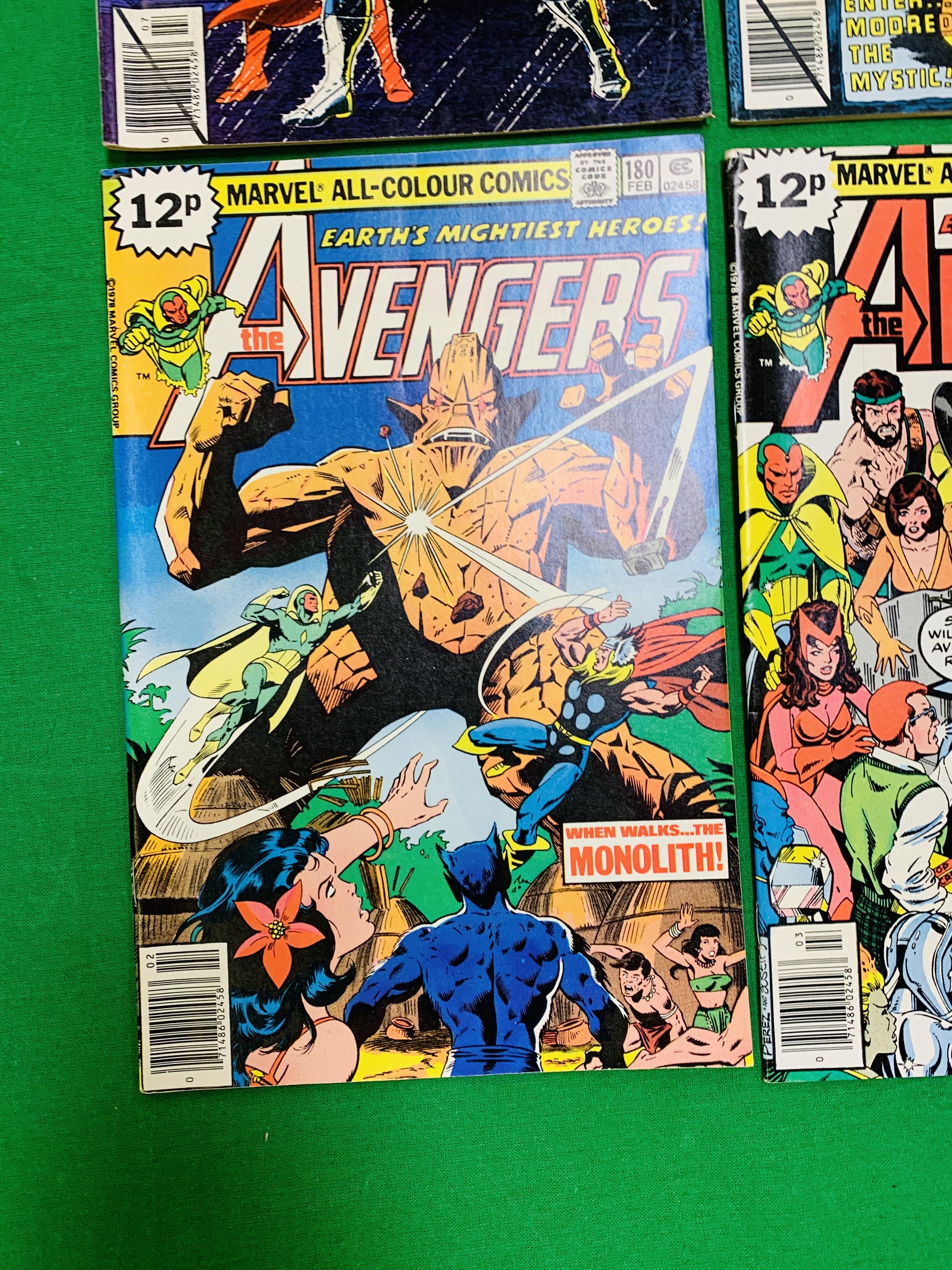 MARVEL COMICS THE AVENGERS NO. 101 - 299, MISSING ISSUES 103 AND 110. - Image 57 of 130