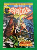 MARVEL COMICS THE TOMB OF DRACULA NO. 10 FROM 1973, FIRST APPEARANCE OF BLADE.