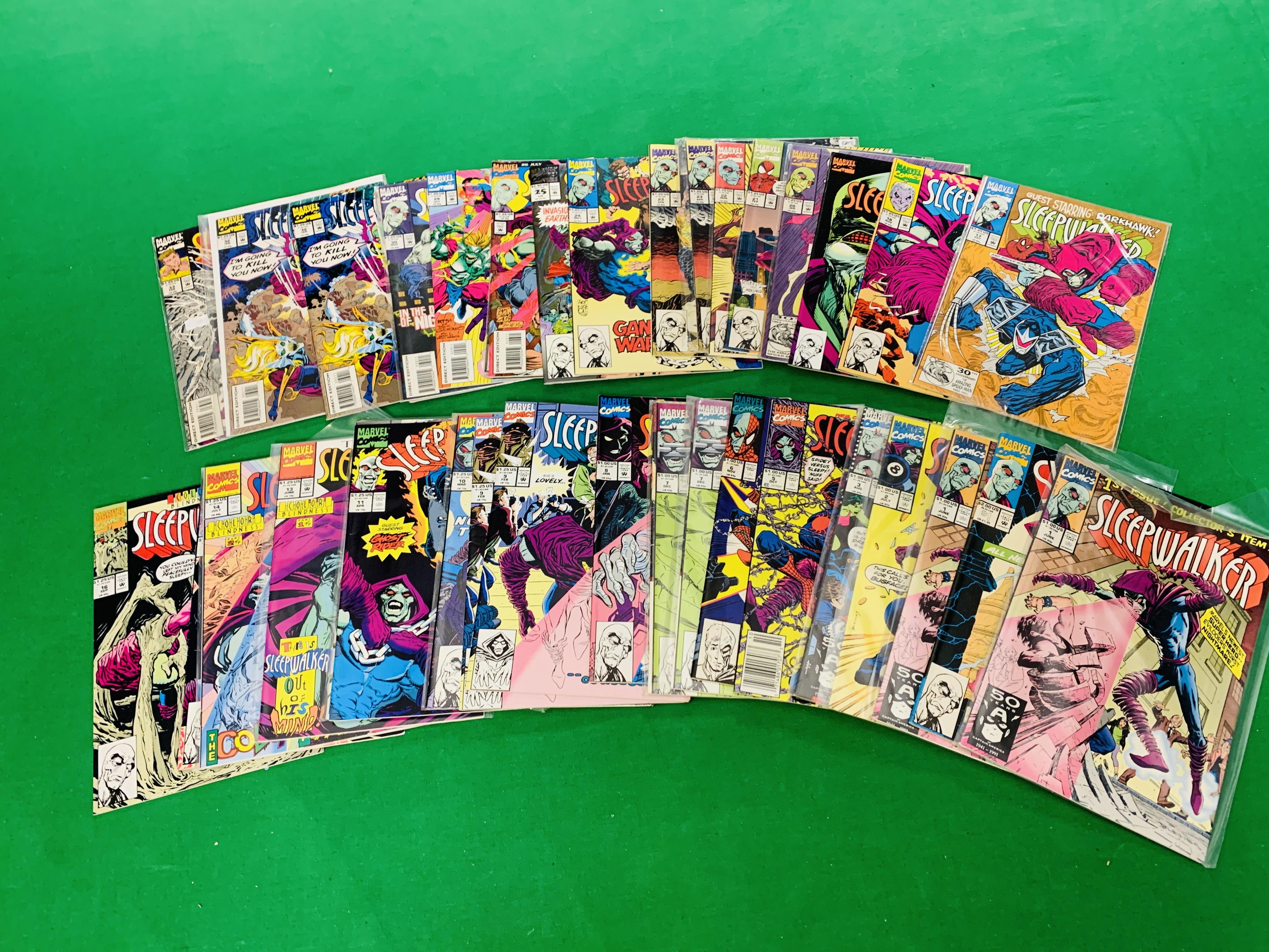 MARVEL COMICS SLEEPWALKER NO. 1 - 33 FROM 1991, FIRST APPEARANCE NO.