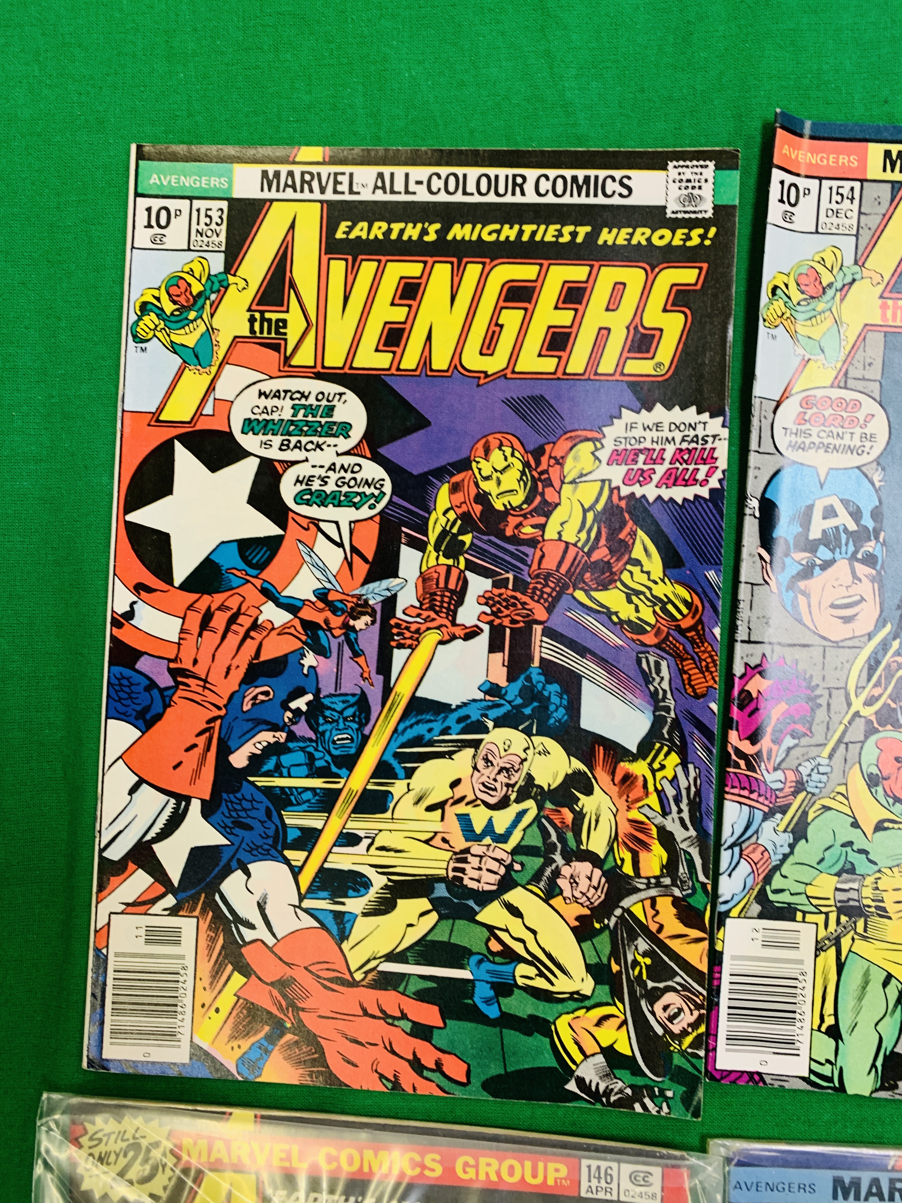 MARVEL COMICS THE AVENGERS NO. 101 - 299, MISSING ISSUES 103 AND 110. - Image 45 of 130
