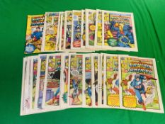 MARVEL UK COMICS CAPTAIN AMERICA NO 1 - 59 FROM 1981. 2 ISSUES OF NO. 1.
