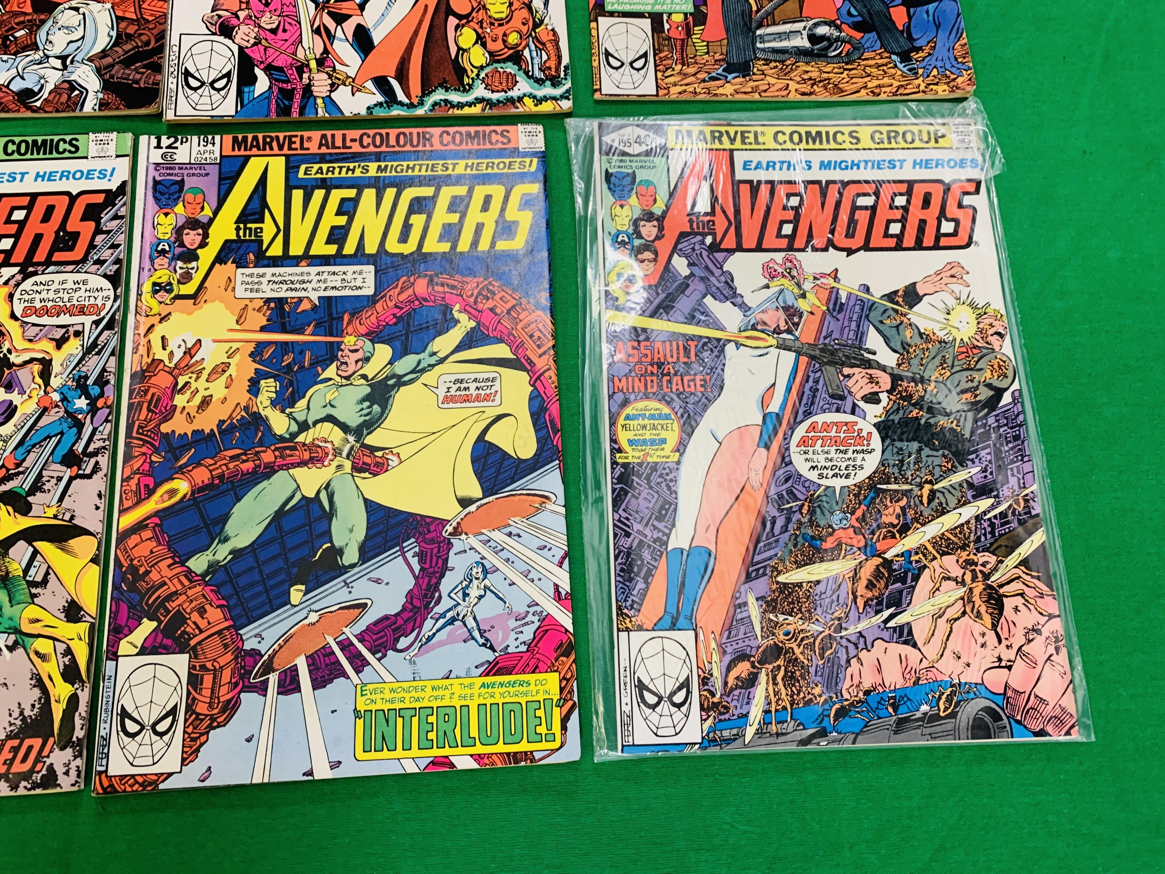 MARVEL COMICS THE AVENGERS NO. 101 - 299, MISSING ISSUES 103 AND 110. - Image 70 of 130