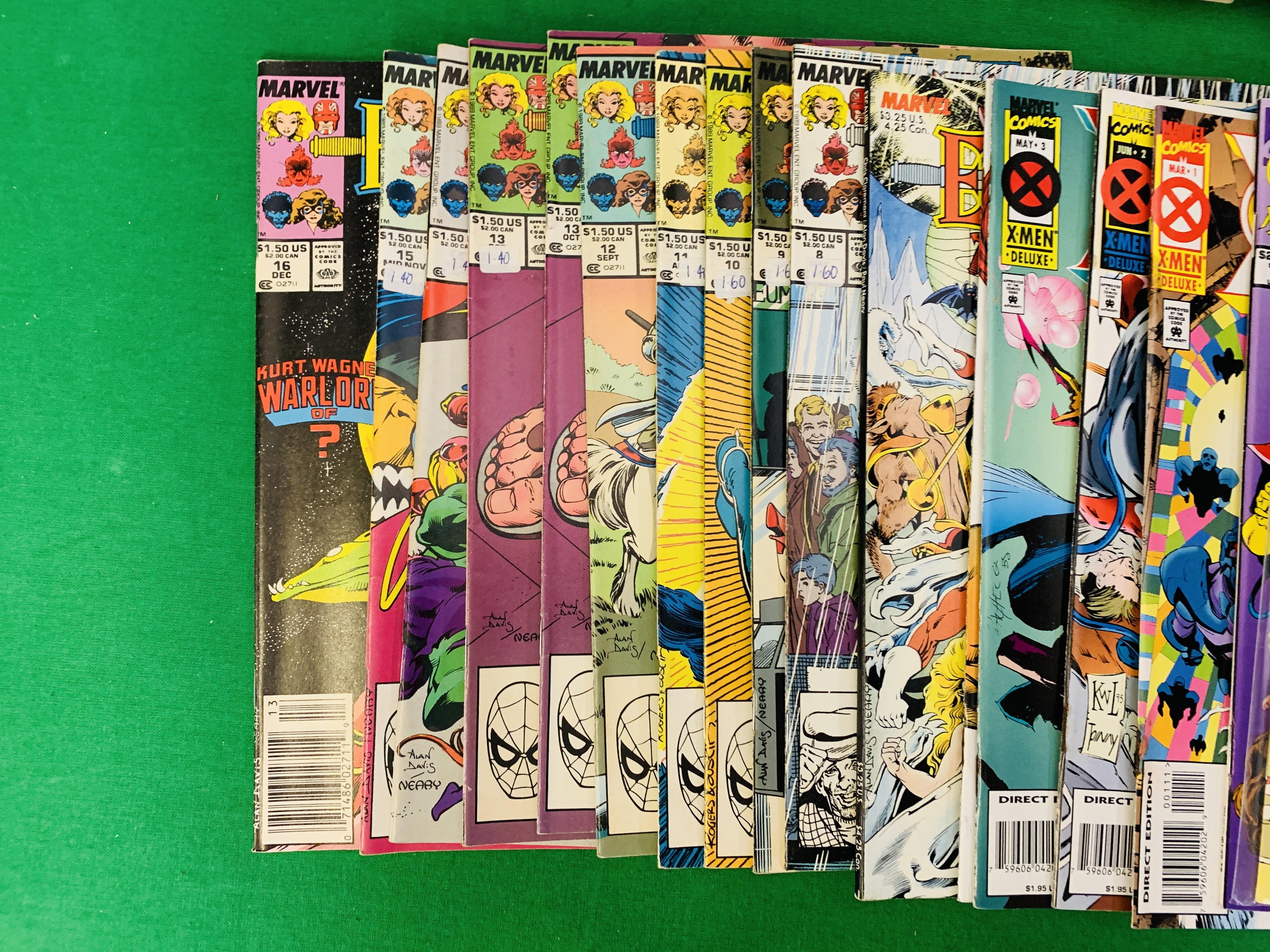 MARVEL COMICS EXCALIBUR NO. 1 - 125 FROM 1988. MISSING NO. - Image 3 of 21