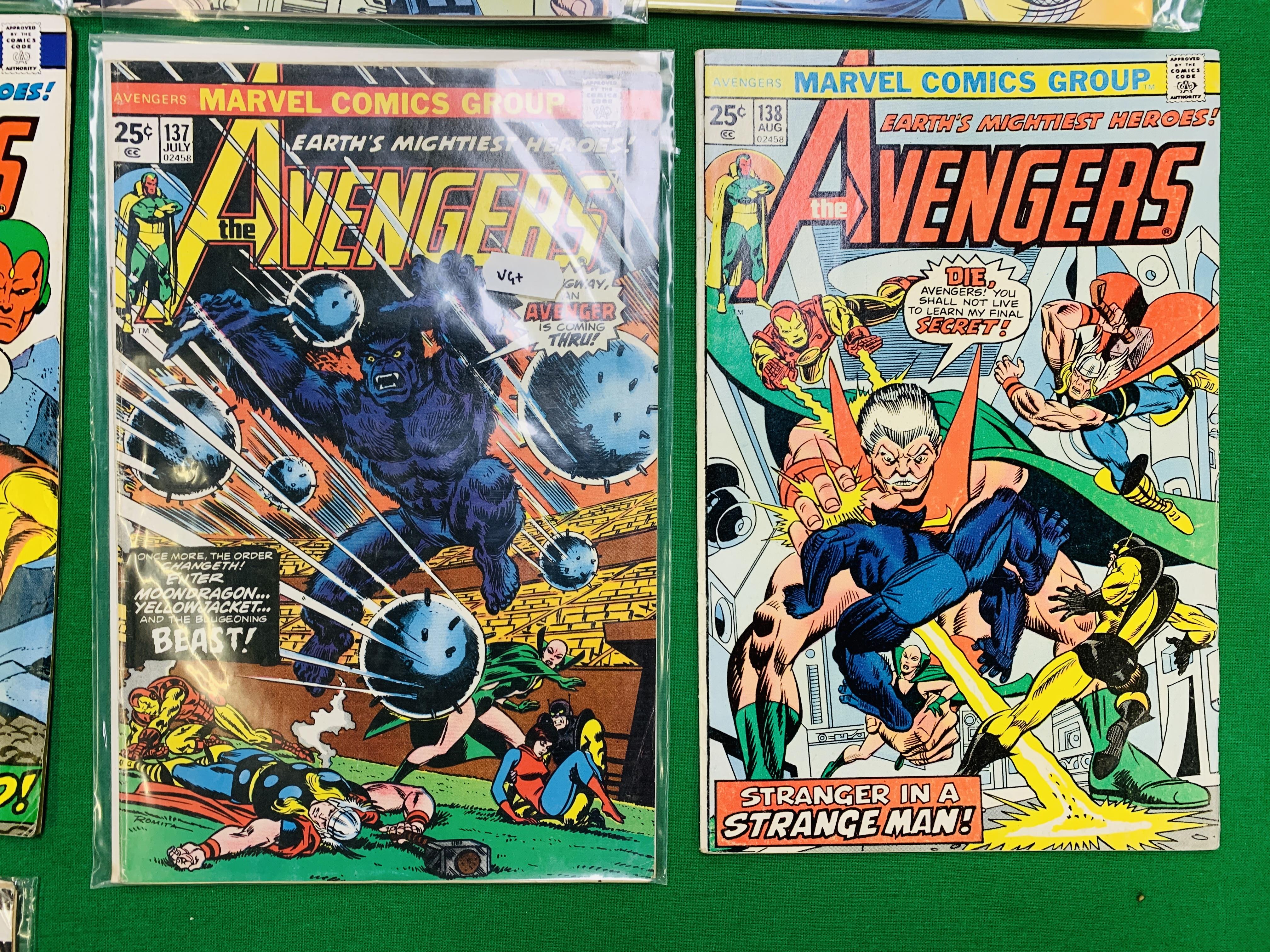 MARVEL COMICS THE AVENGERS NO. 101 - 299, MISSING ISSUES 103 AND 110. - Image 21 of 130