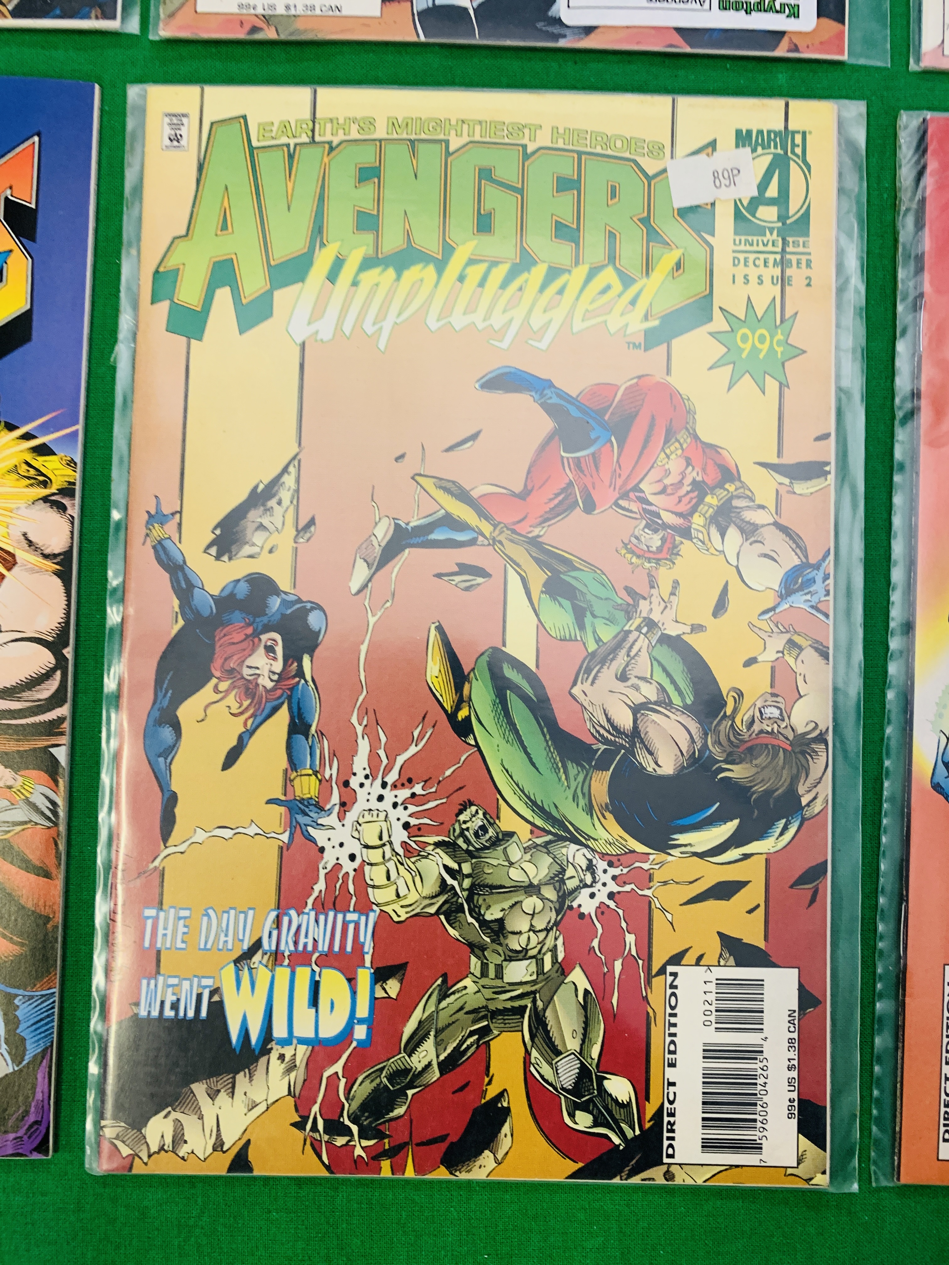 MARVEL COMICS THE AVENGERS UNPLUGGED NO. 1 - 6 FROM 1996, FIRST APPEARANCE NO. 5. MONICA RAMBEAU. - Image 3 of 7
