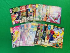 MARVEL COMICS SILVER SURFER NO. 1 - 45, 47 - 113, 115 - 118 AND 146 FROM 1987, NO.