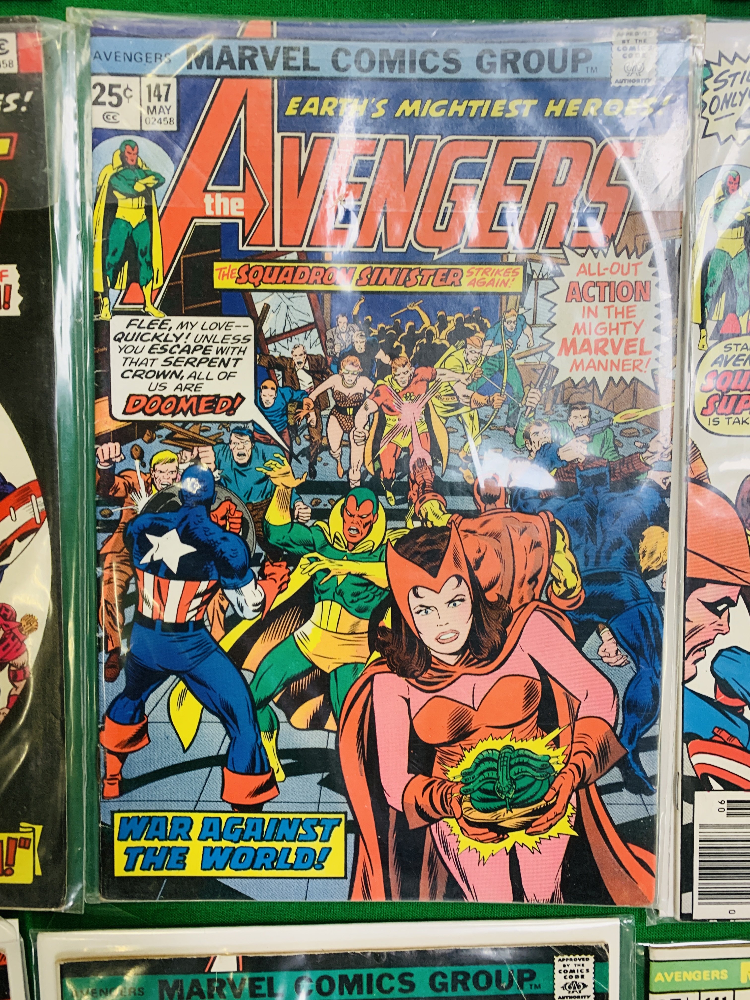 MARVEL COMICS THE AVENGERS NO. 101 - 299, MISSING ISSUES 103 AND 110. - Image 33 of 130