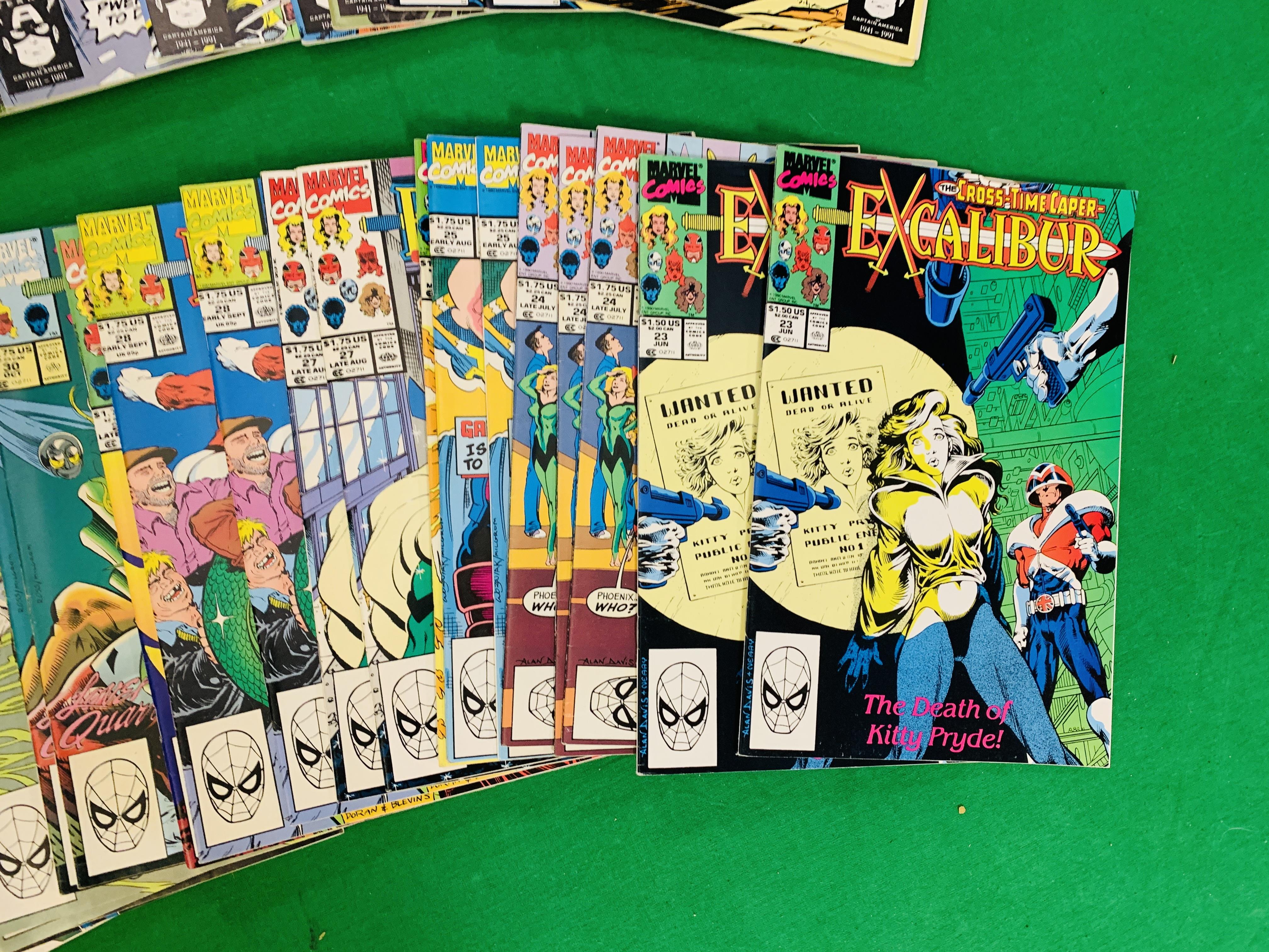 MARVEL COMICS EXCALIBUR NO. 1 - 125 FROM 1988. MISSING NO. - Image 18 of 21