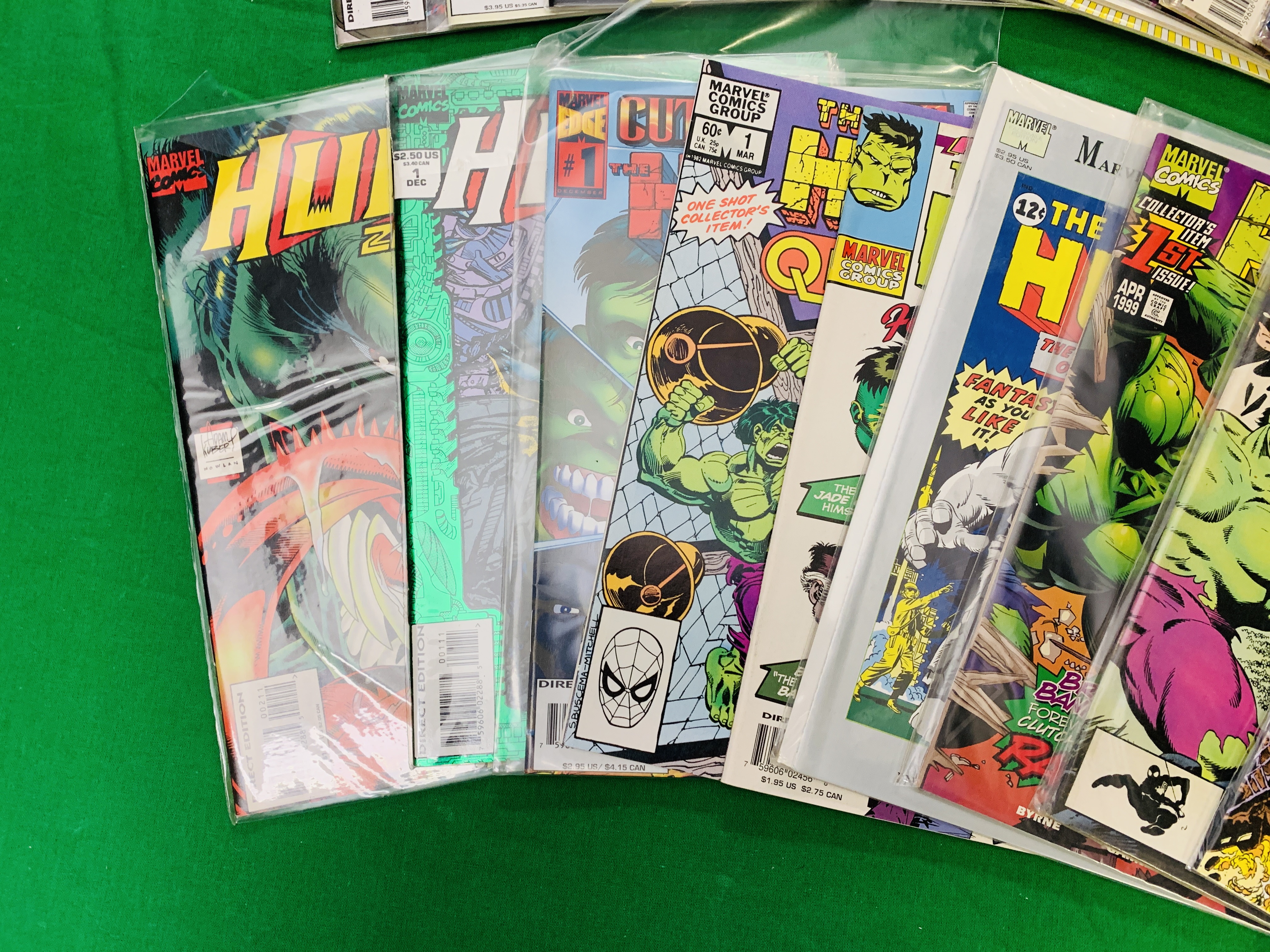 COLLECTION OF HULK MARVEL COMICS: HULK 2099 NO. 1 - 5, 10 FROM 1994. NO. 2 - 4 HAVE RUSTY STAPLES. - Image 4 of 5