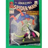 MARVEL COMICS THE AMAZING SPIDERMAN NO. 44 FROM 1967. SLIGHTLY RUSTY STAPLES.