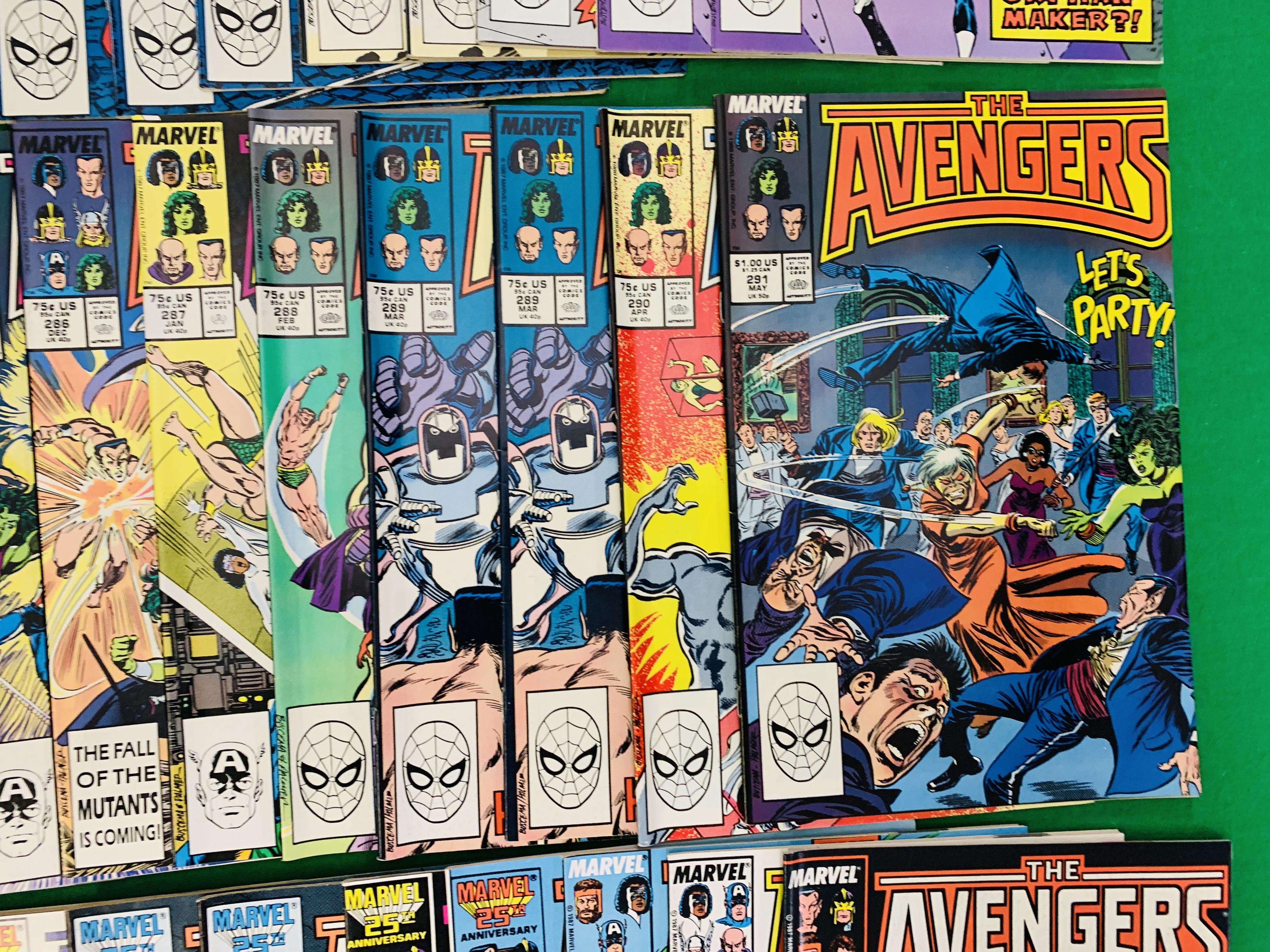 MARVEL COMICS THE AVENGERS NO. 101 - 299, MISSING ISSUES 103 AND 110. - Image 121 of 130