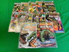 MARVEL COMICS THE MAN-THING VOLUME 2, NO. 1 - 11, 21 - 22 FROM 1979.