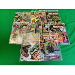 MARVEL COMICS THE MAN-THING VOLUME 2, NO. 1 - 11, 21 - 22 FROM 1979.