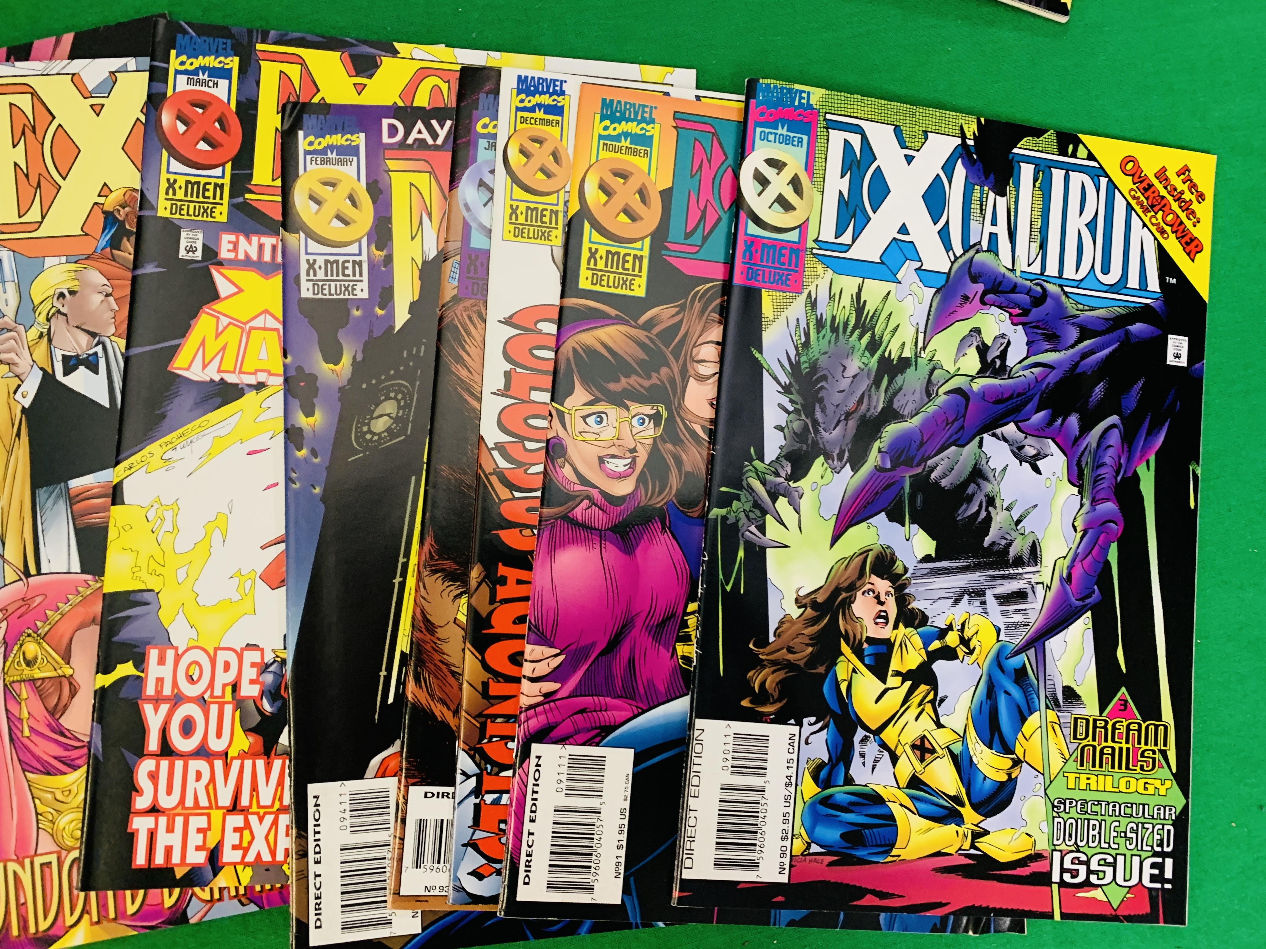 MARVEL COMICS EXCALIBUR NO. 1 - 125 FROM 1988. MISSING NO. - Image 8 of 21