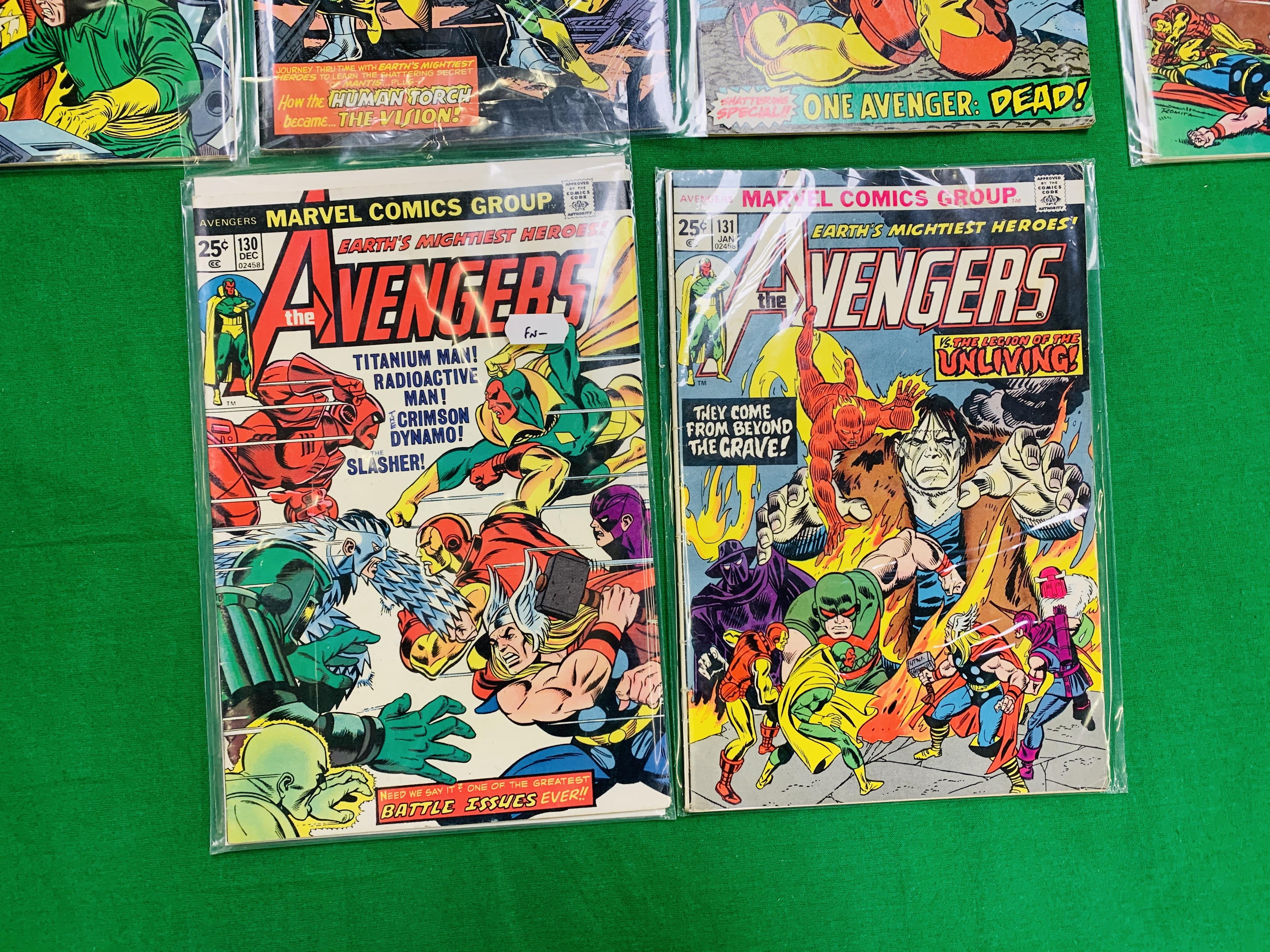 MARVEL COMICS THE AVENGERS NO. 101 - 299, MISSING ISSUES 103 AND 110. - Image 20 of 130