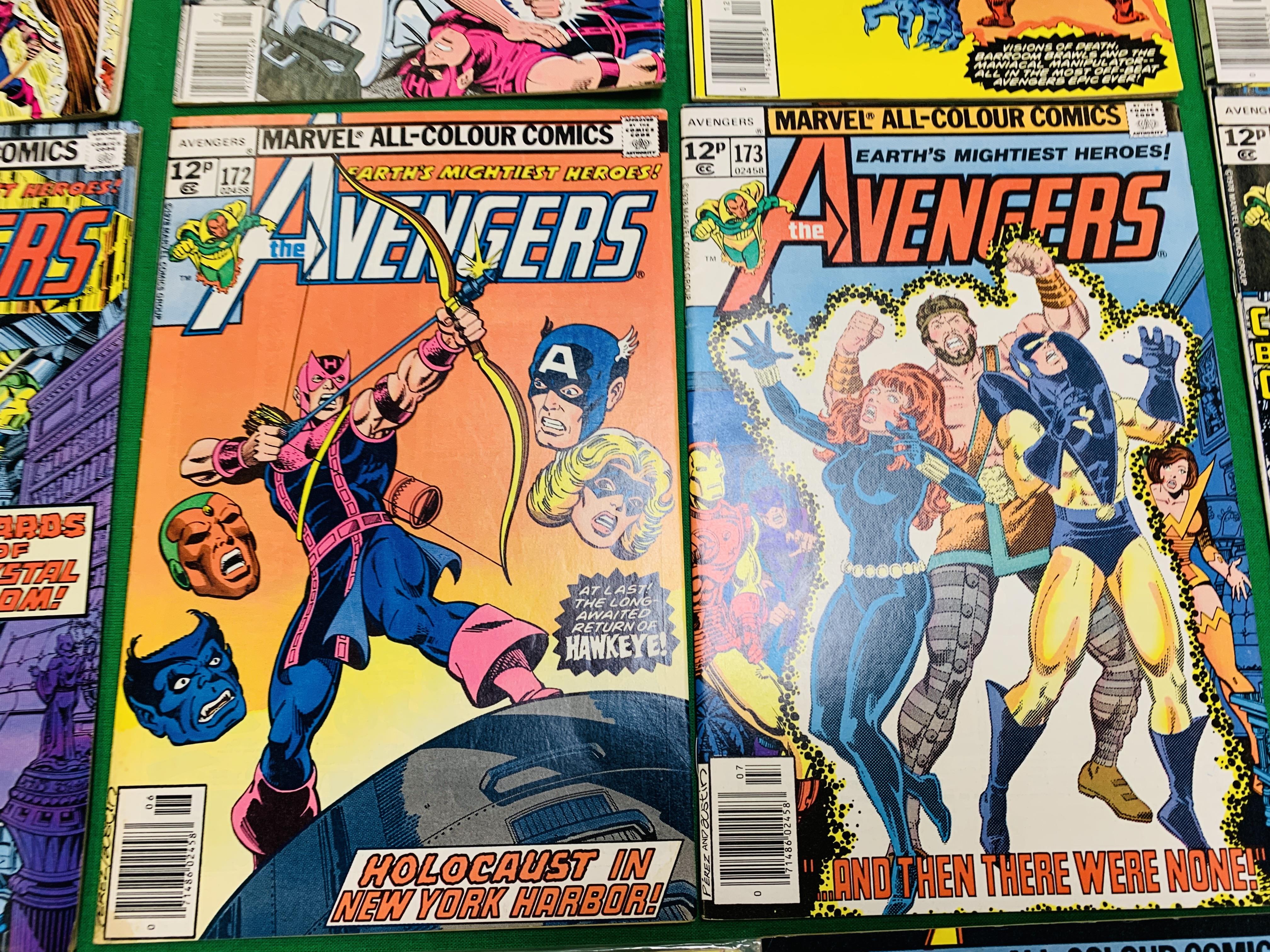 MARVEL COMICS THE AVENGERS NO. 101 - 299, MISSING ISSUES 103 AND 110. - Image 51 of 130