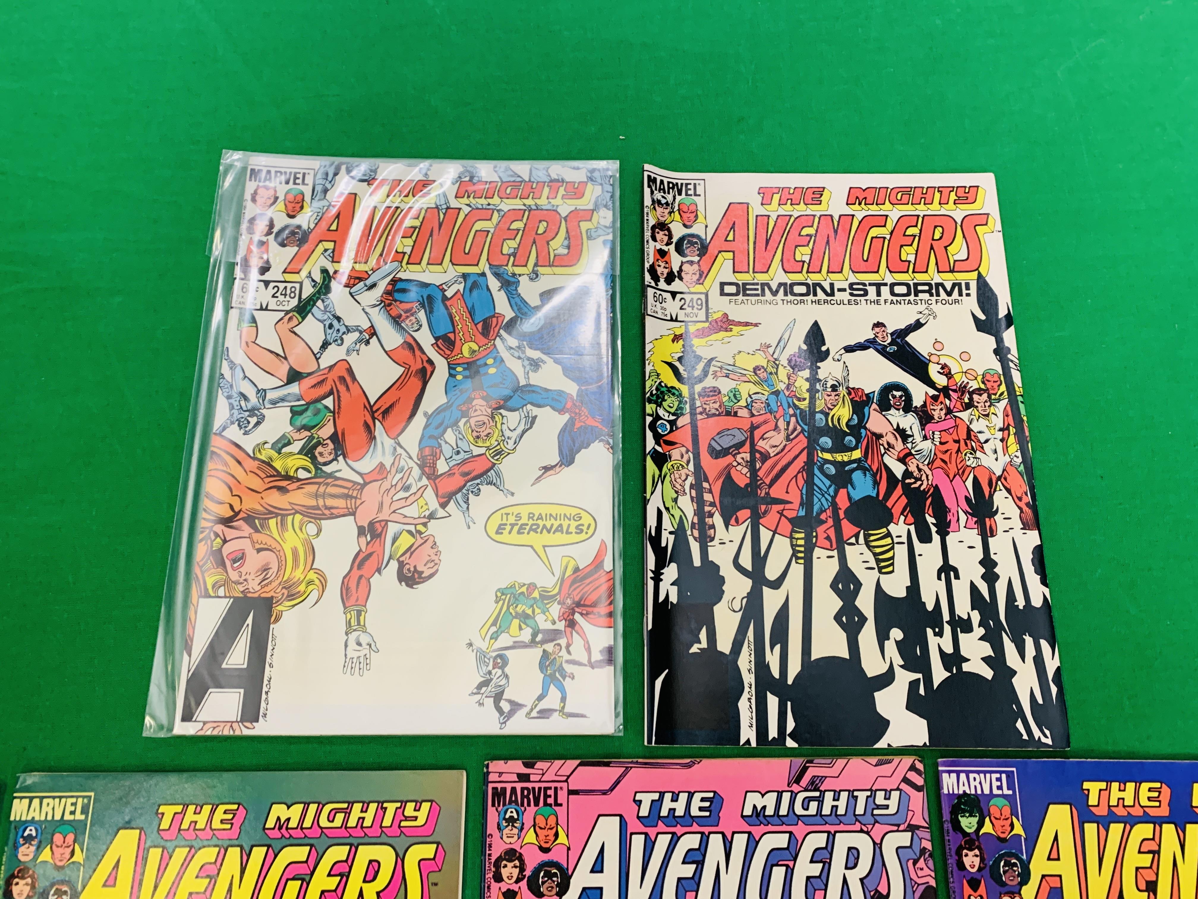 MARVEL COMICS THE AVENGERS NO. 101 - 299, MISSING ISSUES 103 AND 110. - Image 103 of 130