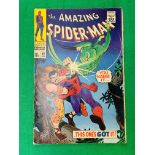 MARVEL COMICS THE AMAZING SPIDERMAN NO. 49 FROM 1967. HAS RUSTY STAPLES.