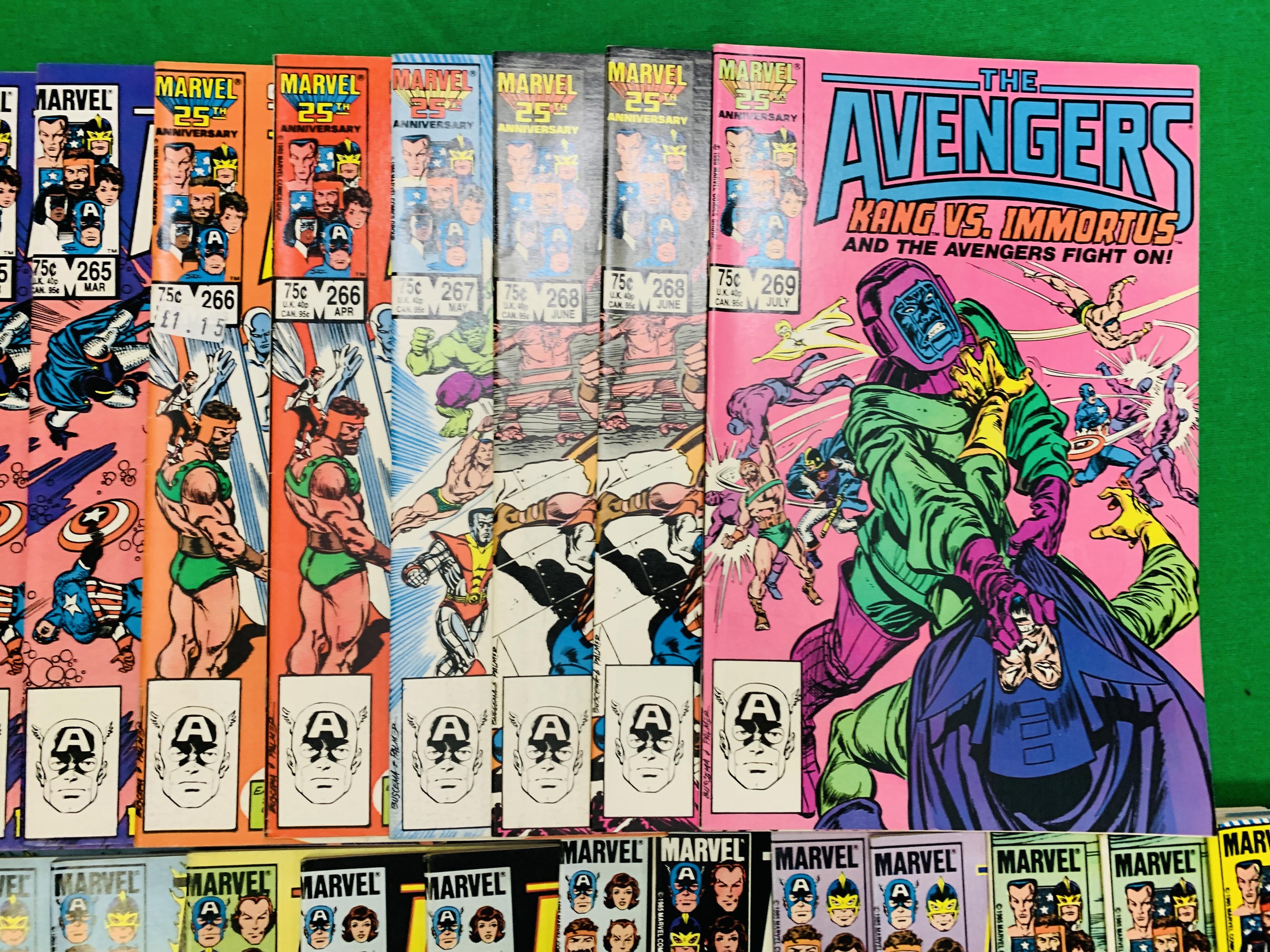 MARVEL COMICS THE AVENGERS NO. 101 - 299, MISSING ISSUES 103 AND 110. - Image 116 of 130