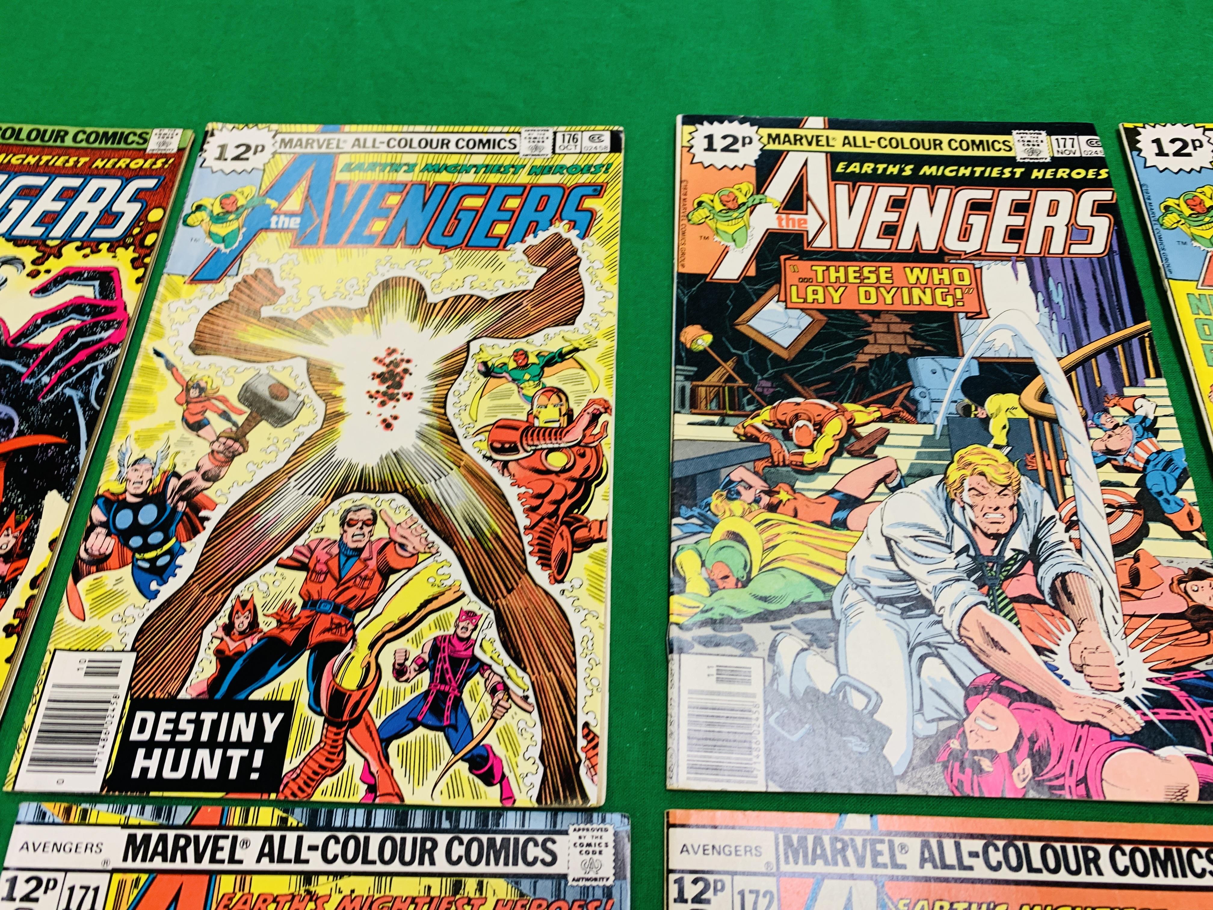 MARVEL COMICS THE AVENGERS NO. 101 - 299, MISSING ISSUES 103 AND 110. - Image 54 of 130