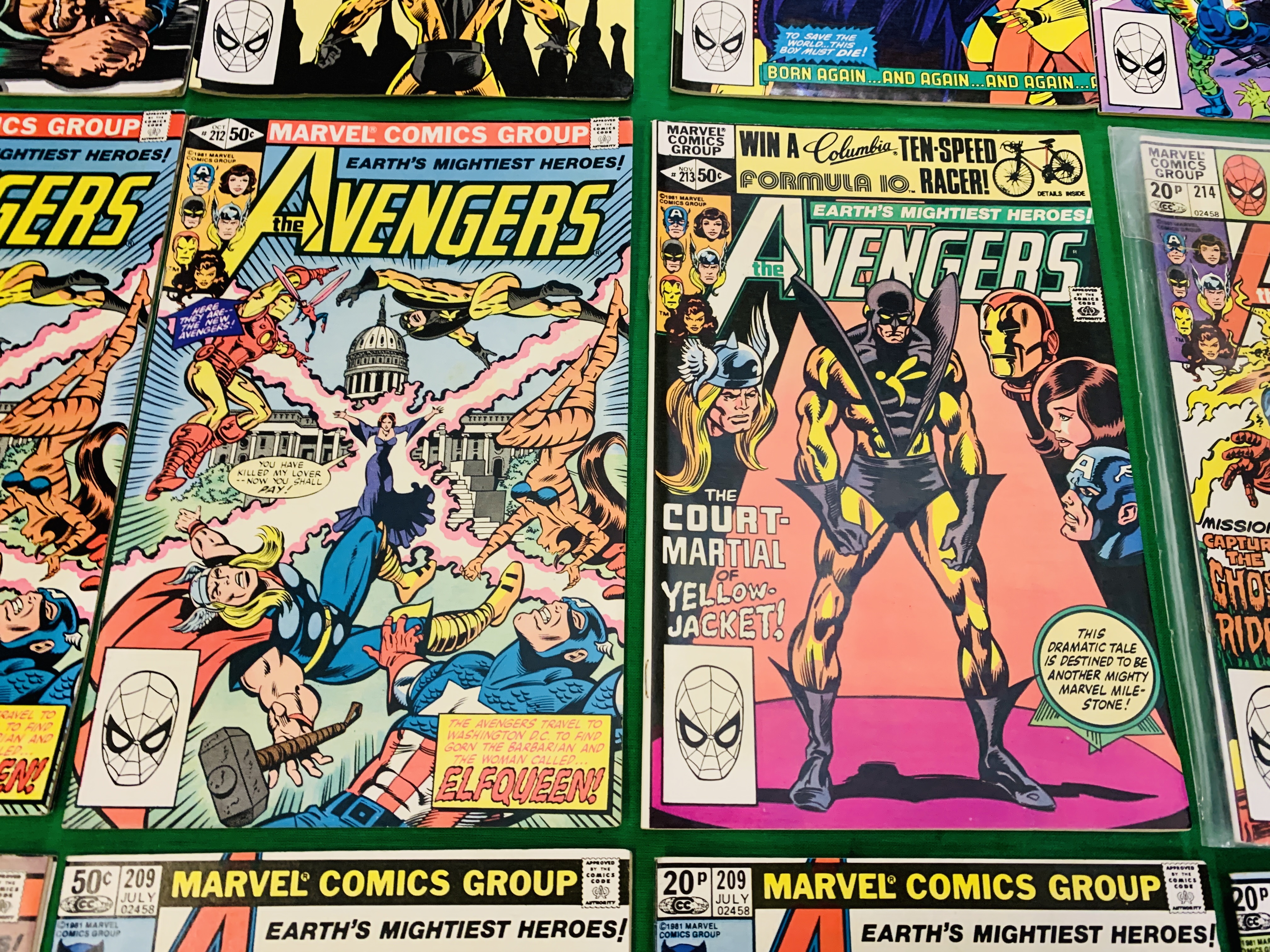 MARVEL COMICS THE AVENGERS NO. 101 - 299, MISSING ISSUES 103 AND 110. - Image 82 of 130