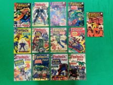 MARVEL COMICS FANTASTIC FOUR NO. FROM 1964, INCLUDING ISSUES 30, 39, 41, 44, 59 - 65, 70, 81.