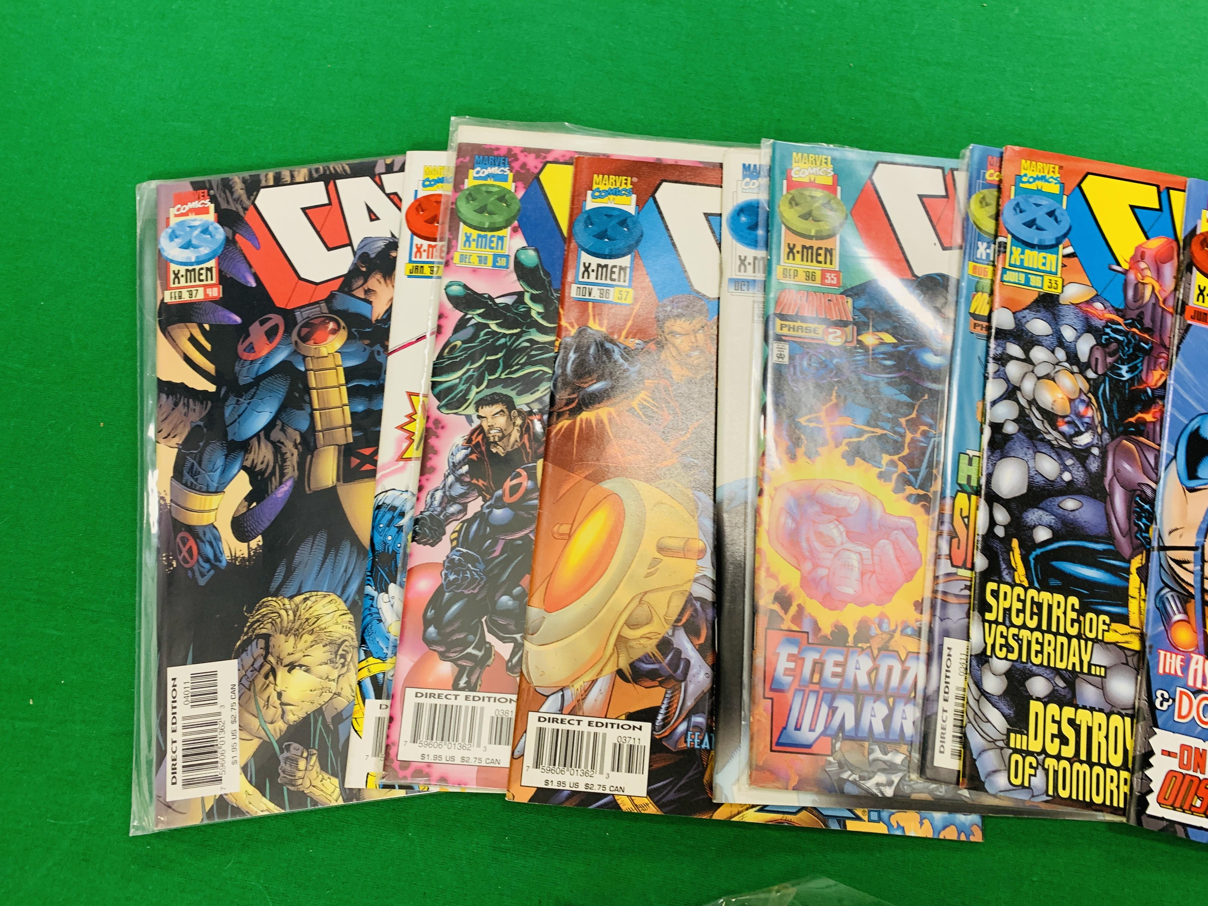 MARVEL COMICS CABLE NO. 1 - 40 FROM 1993. MISSING NO. 25. LIMITED RUN PLUS FLASHBACK. NO. - Image 7 of 7